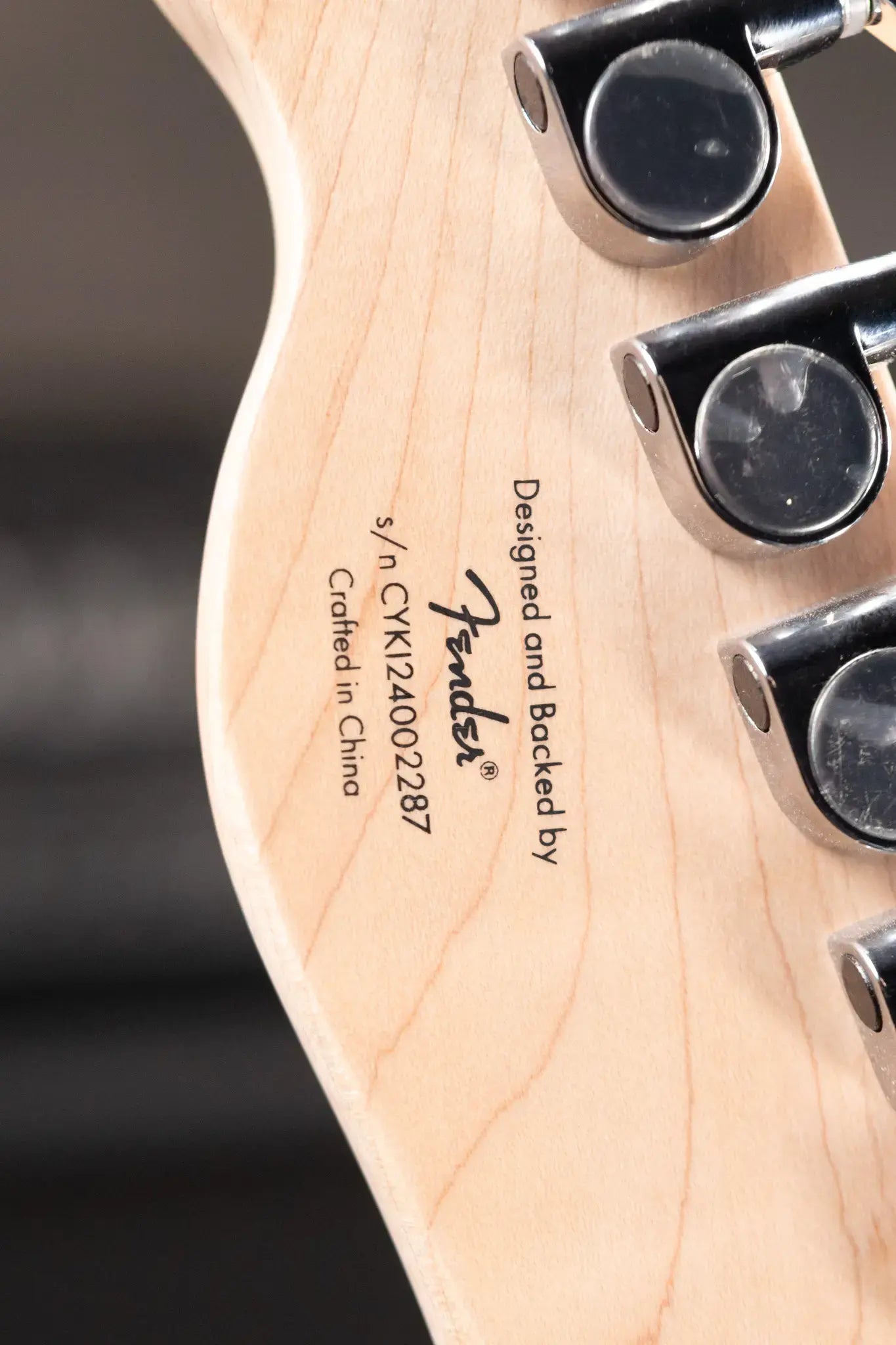 Squier Affinity Series Telecaster Thinline Electric Guitar - 3-Color Sunburst