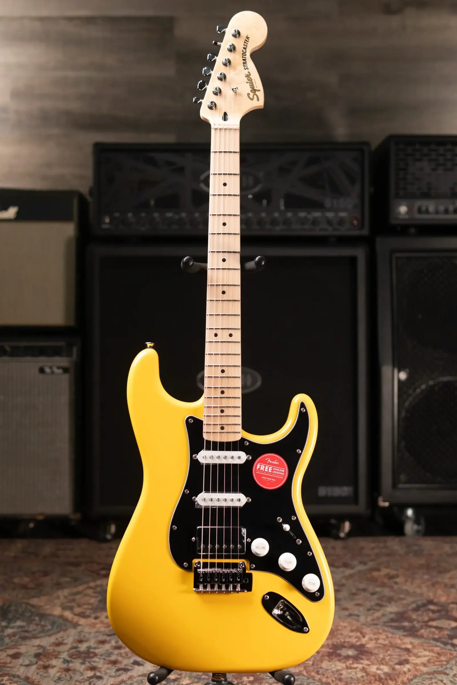 Squier Affinity Stratocaster HSS Electric Guitar - Graffiti Yellow