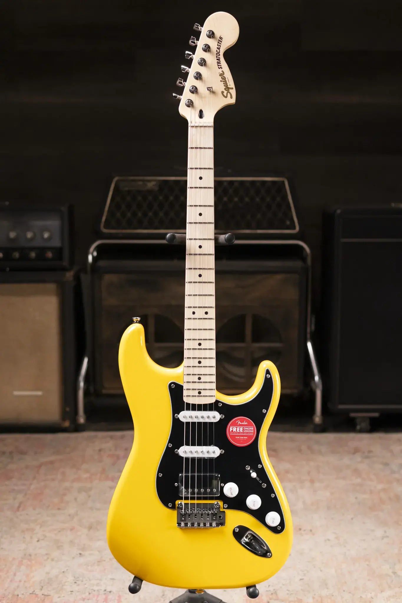Squier Affinity Stratocaster HSS Electric Guitar - Graffiti Yellow