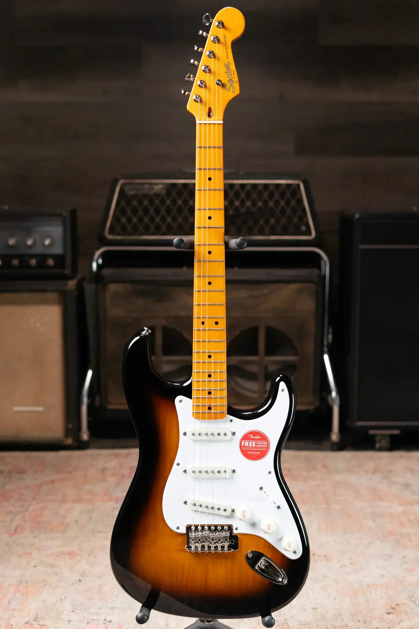 Squier Classic Vibe '50s Stratocaster Electric Guitar - 2-Color Sunburst