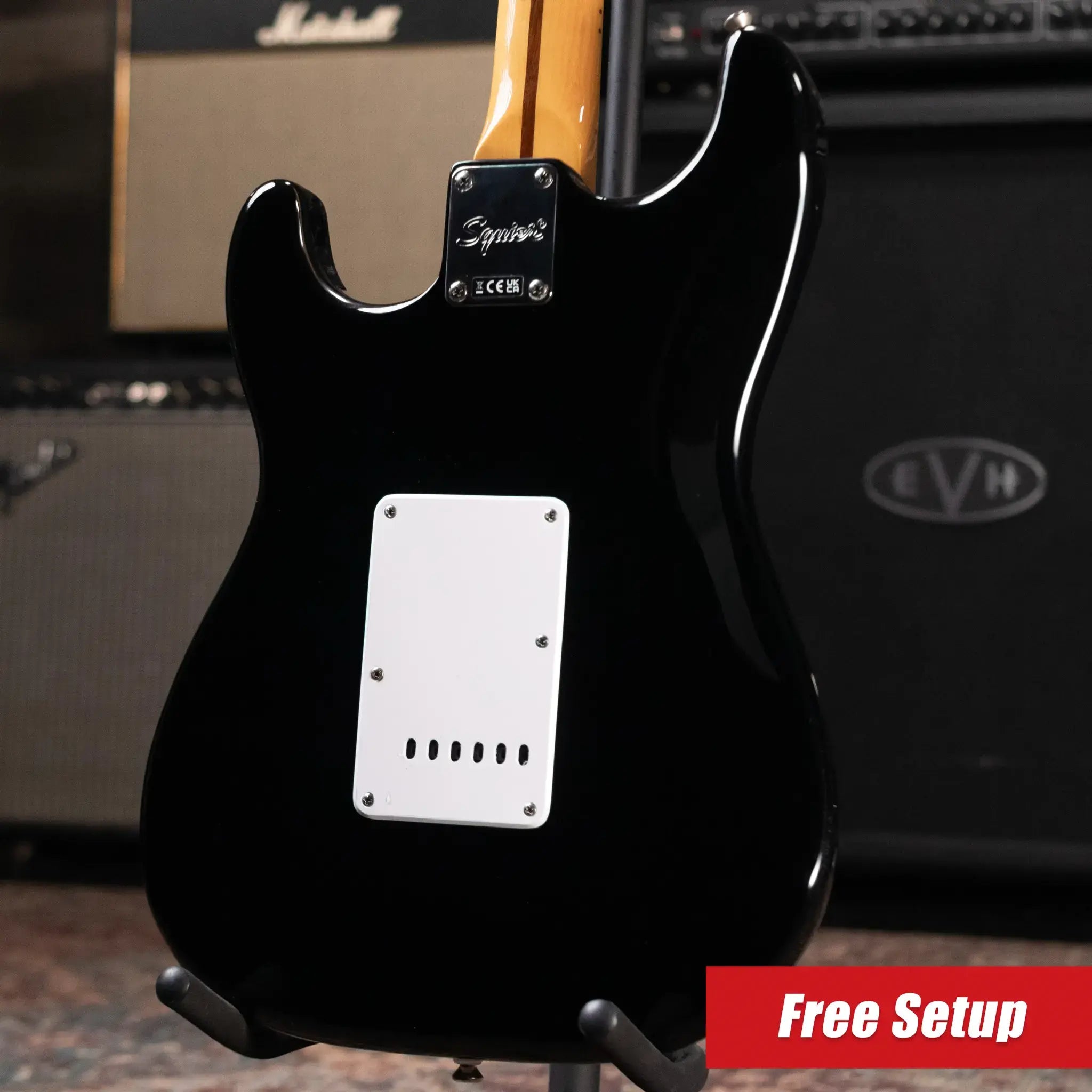 Squier Classic Vibe '50s Stratocaster Electric Guitar - Black