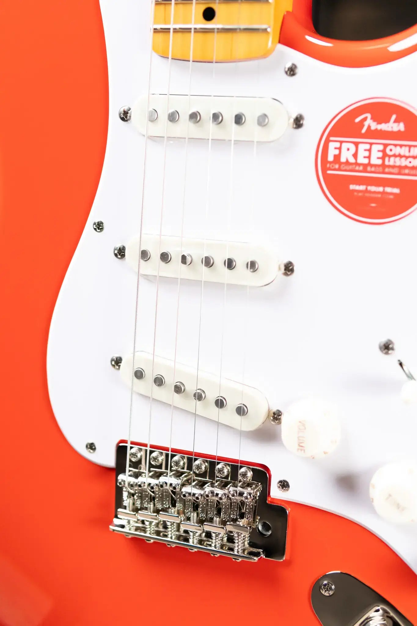 Squier Classic Vibe '50s Stratocaster Electric Guitar - Fiesta Red