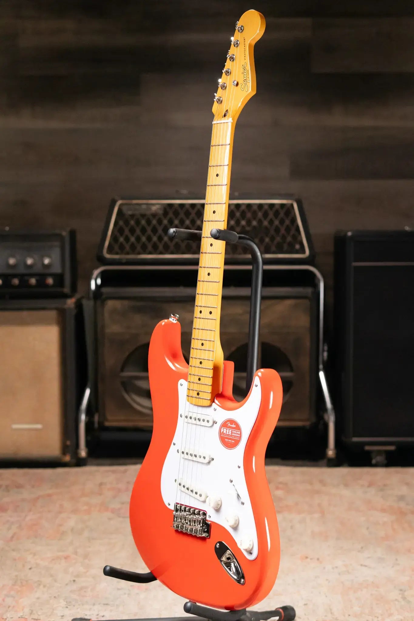 Squier Classic Vibe '50s Stratocaster Electric Guitar - Fiesta Red