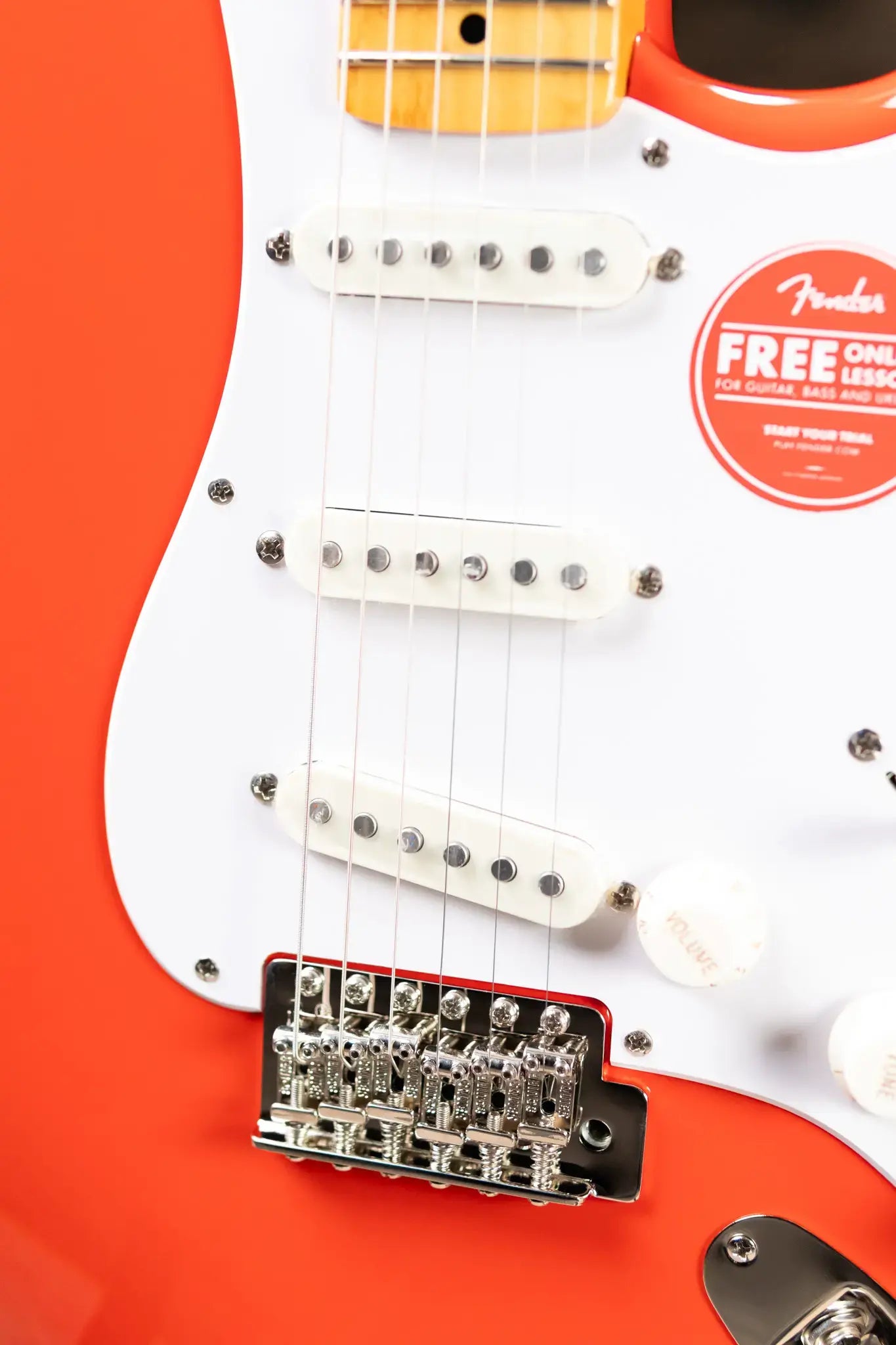 Squier Classic Vibe '50s Stratocaster Electric Guitar - Fiesta Red
