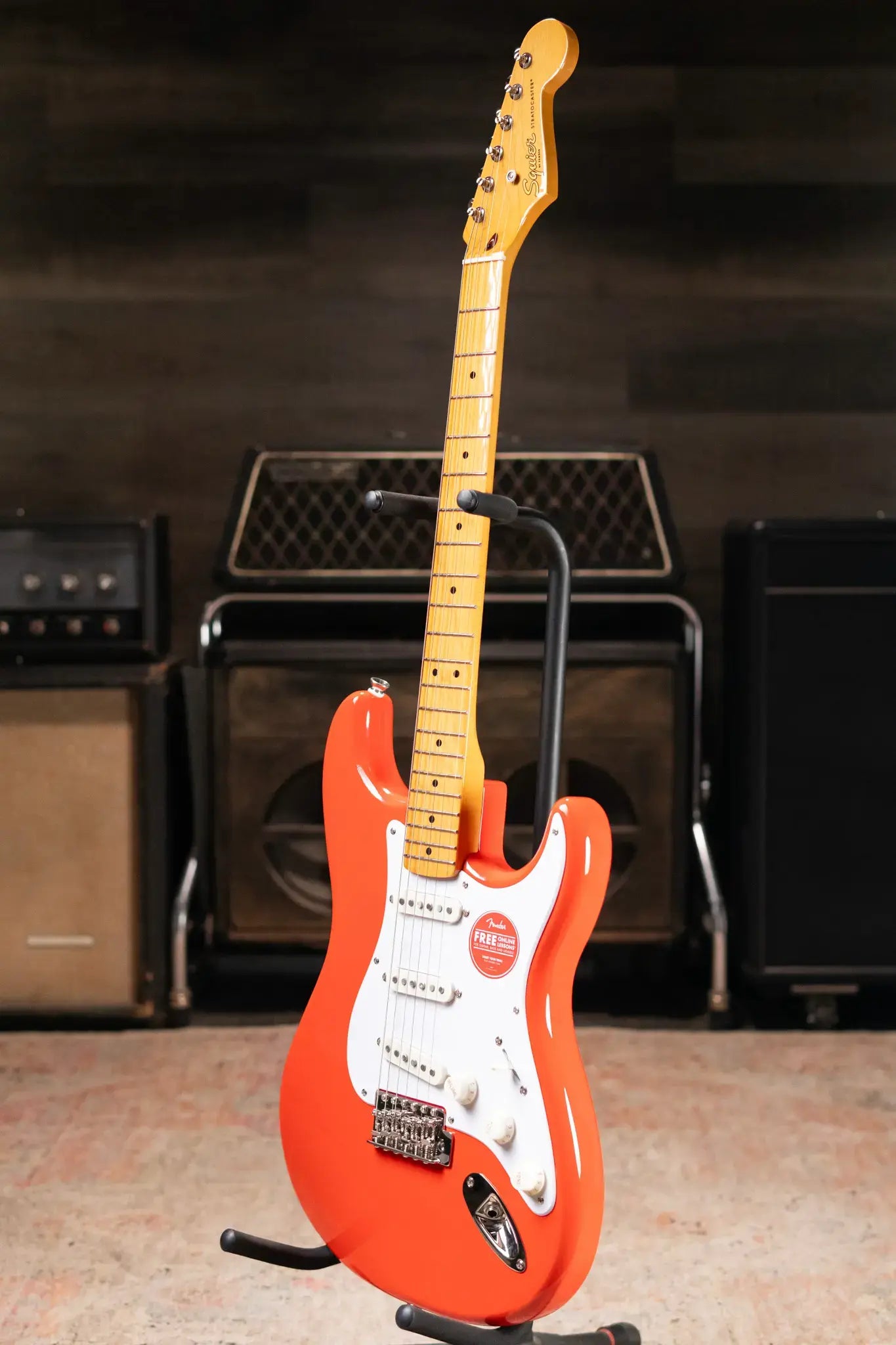 Squier Classic Vibe '50s Stratocaster Electric Guitar - Fiesta Red