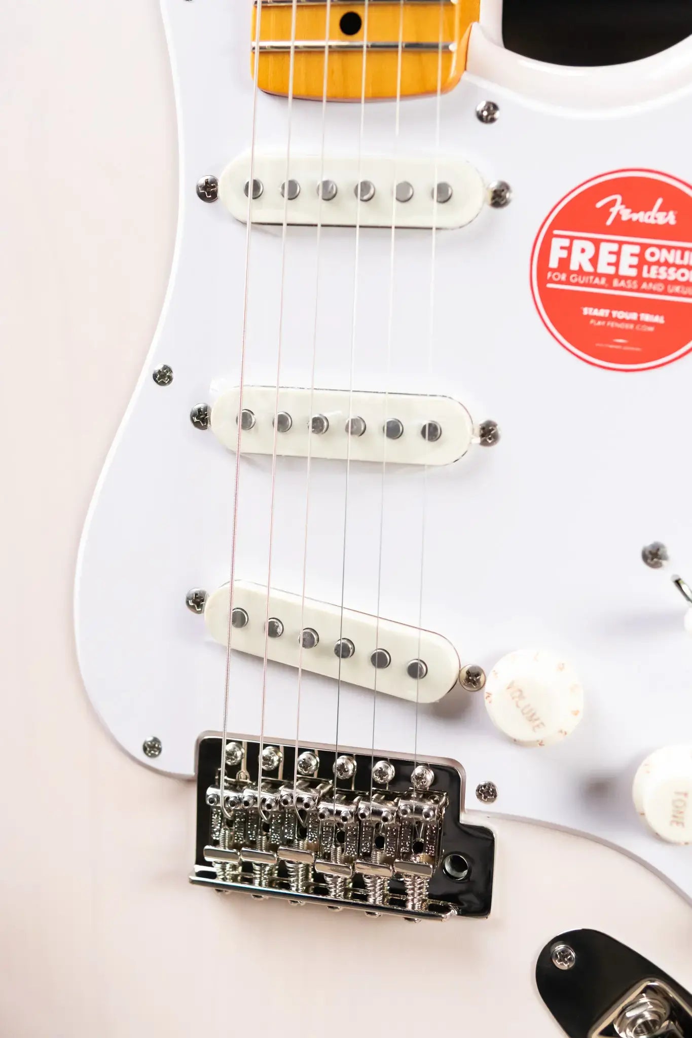 Squier Classic Vibe '50s Stratocaster Electric Guitar - White Blonde