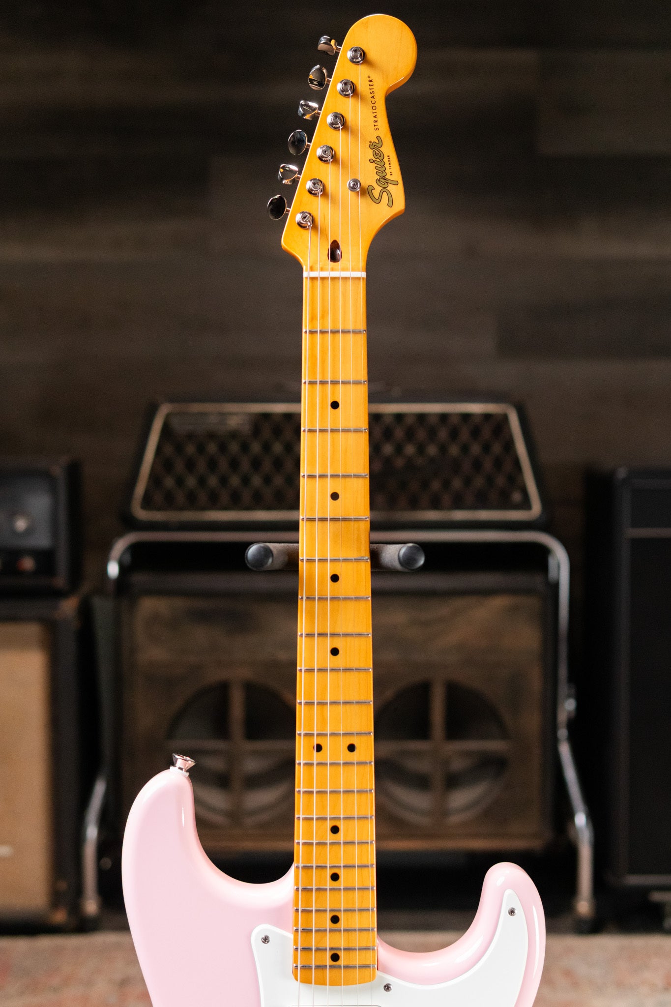 Squier Classic Vibe '50s Stratocaster HT Electric Guitar - Shell Pink