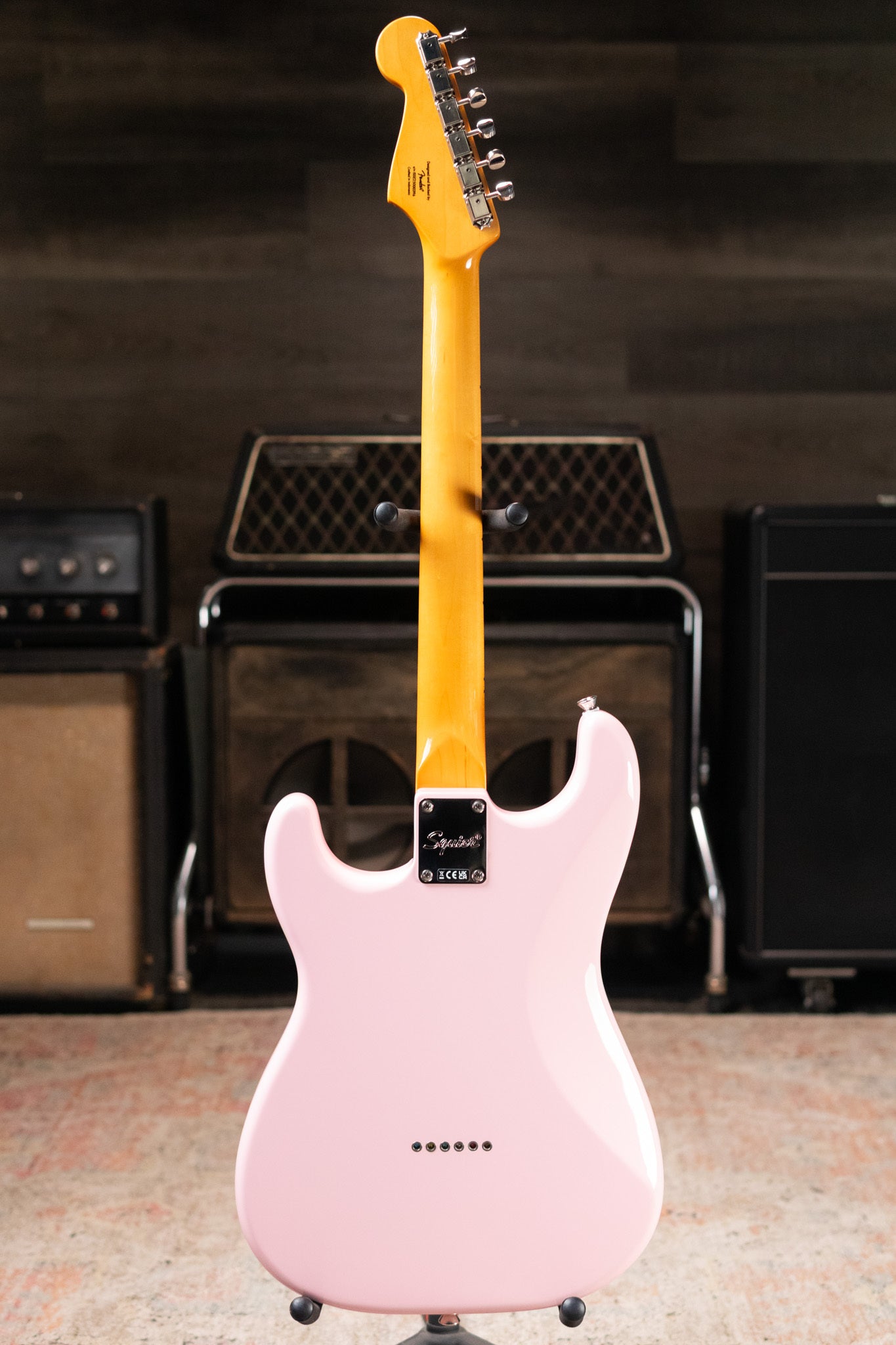 Squier Classic Vibe '50s Stratocaster HT Electric Guitar - Shell Pink