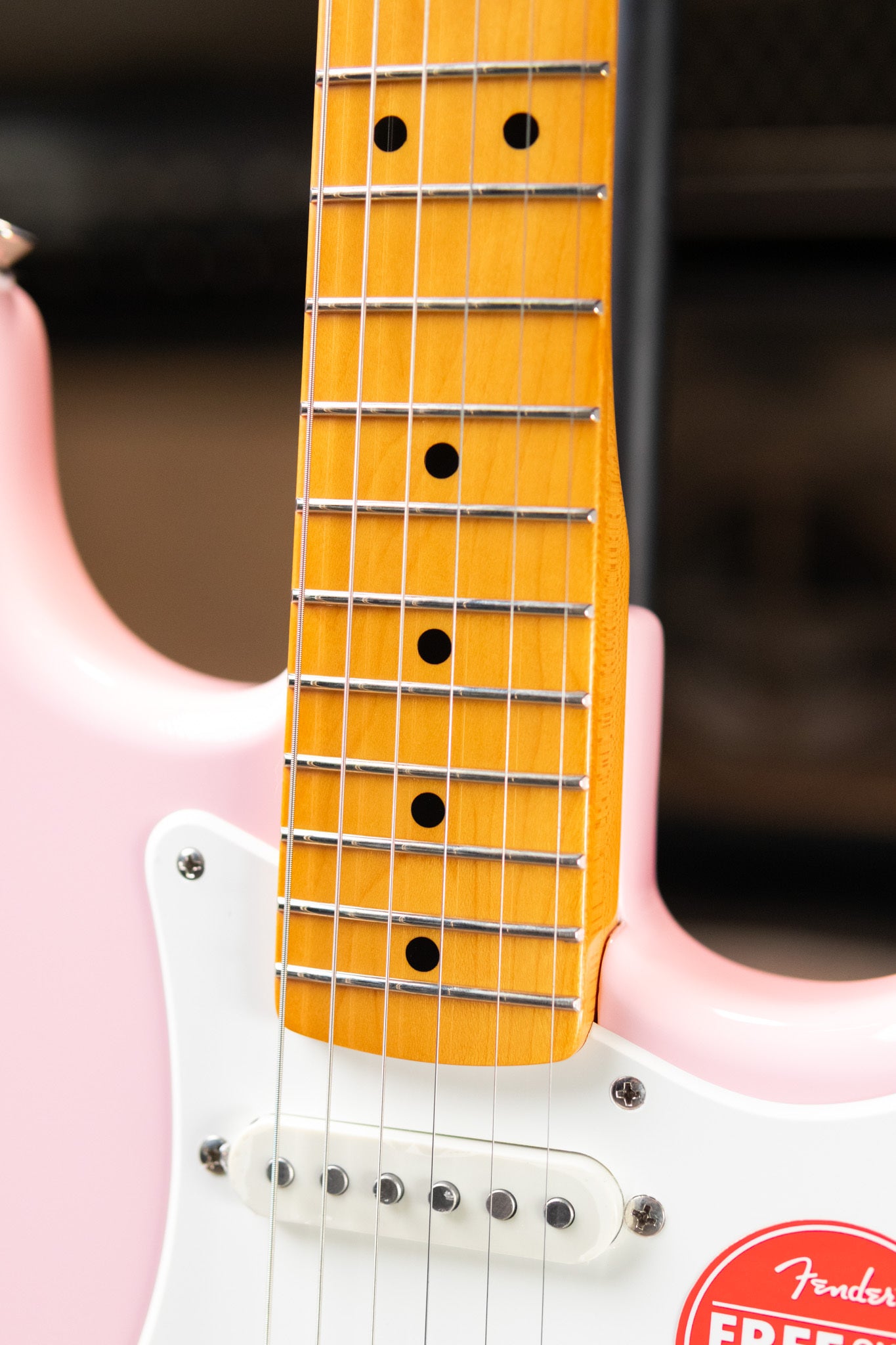 Squier Classic Vibe '50s Stratocaster HT Electric Guitar - Shell Pink