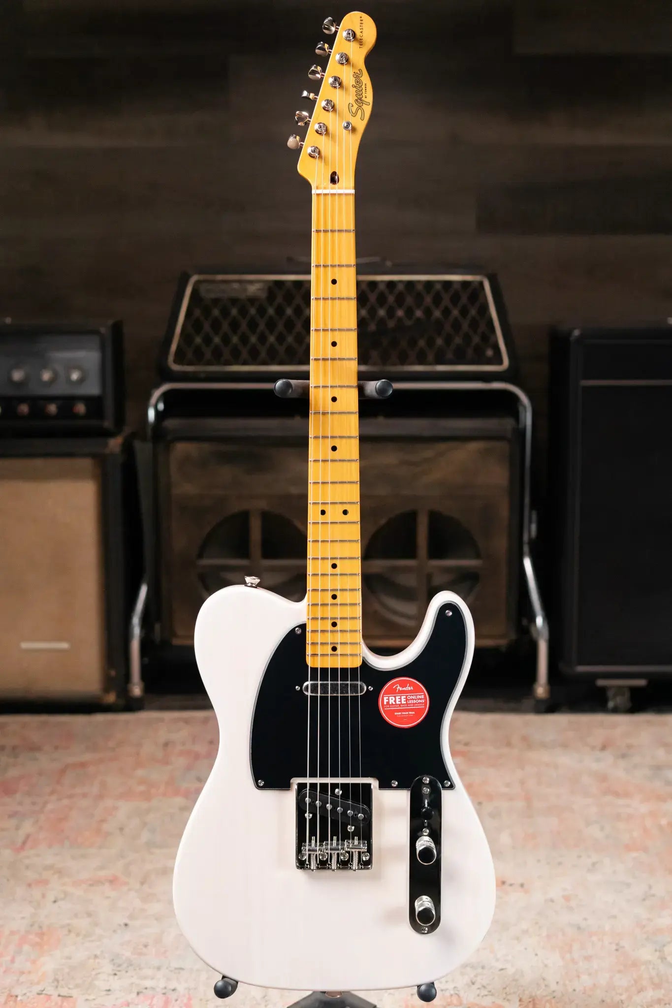 Squier Classic Vibe '50s Telecaster Electric Guitar - White Blonde