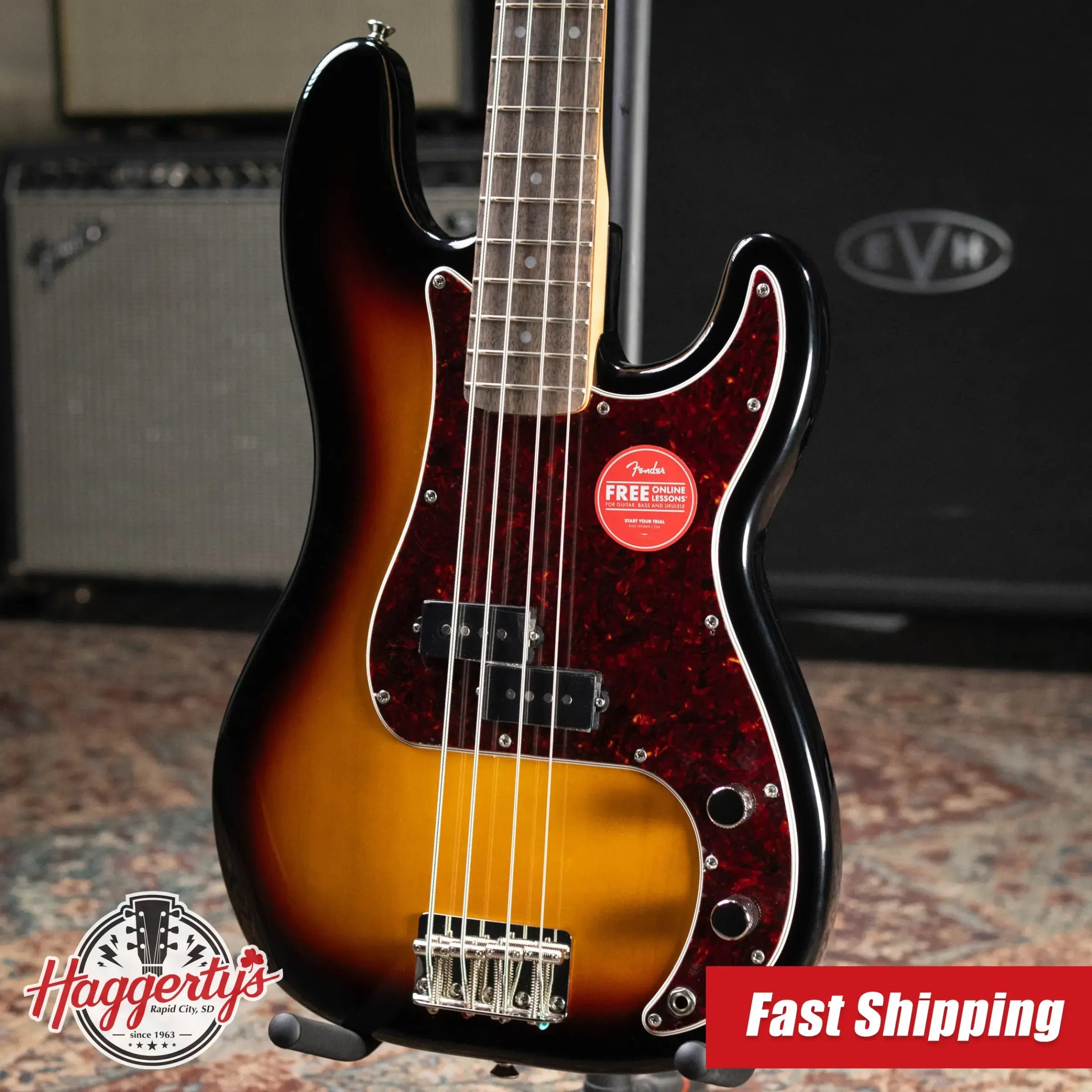 Squier Classic Vibe '60s Precision Bass - 3-Color Sunburst
