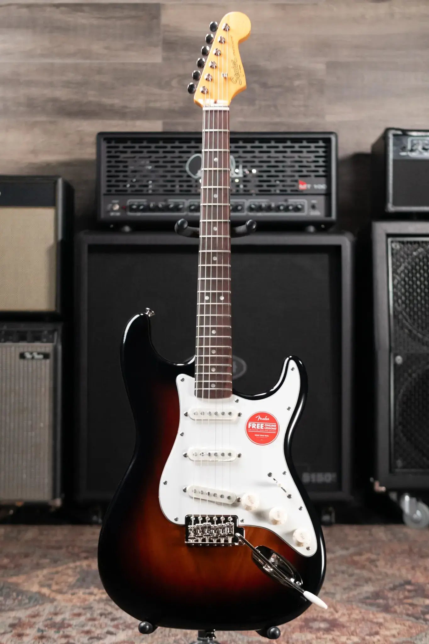 Squier Classic Vibe '60s Stratocaster Electric Guitar - 3-Color Sunburst