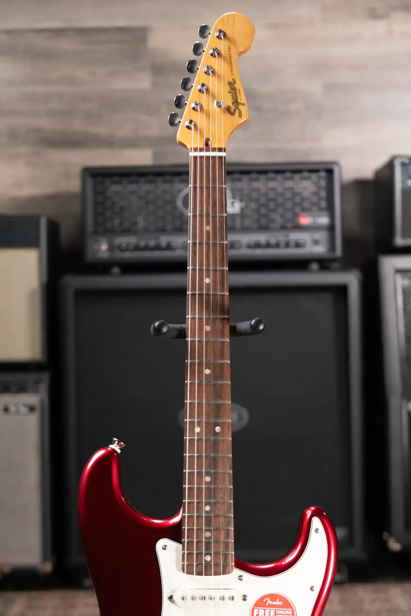 Squier Classic Vibe '60s Stratocaster Electric Guitar - Candy Apple Red