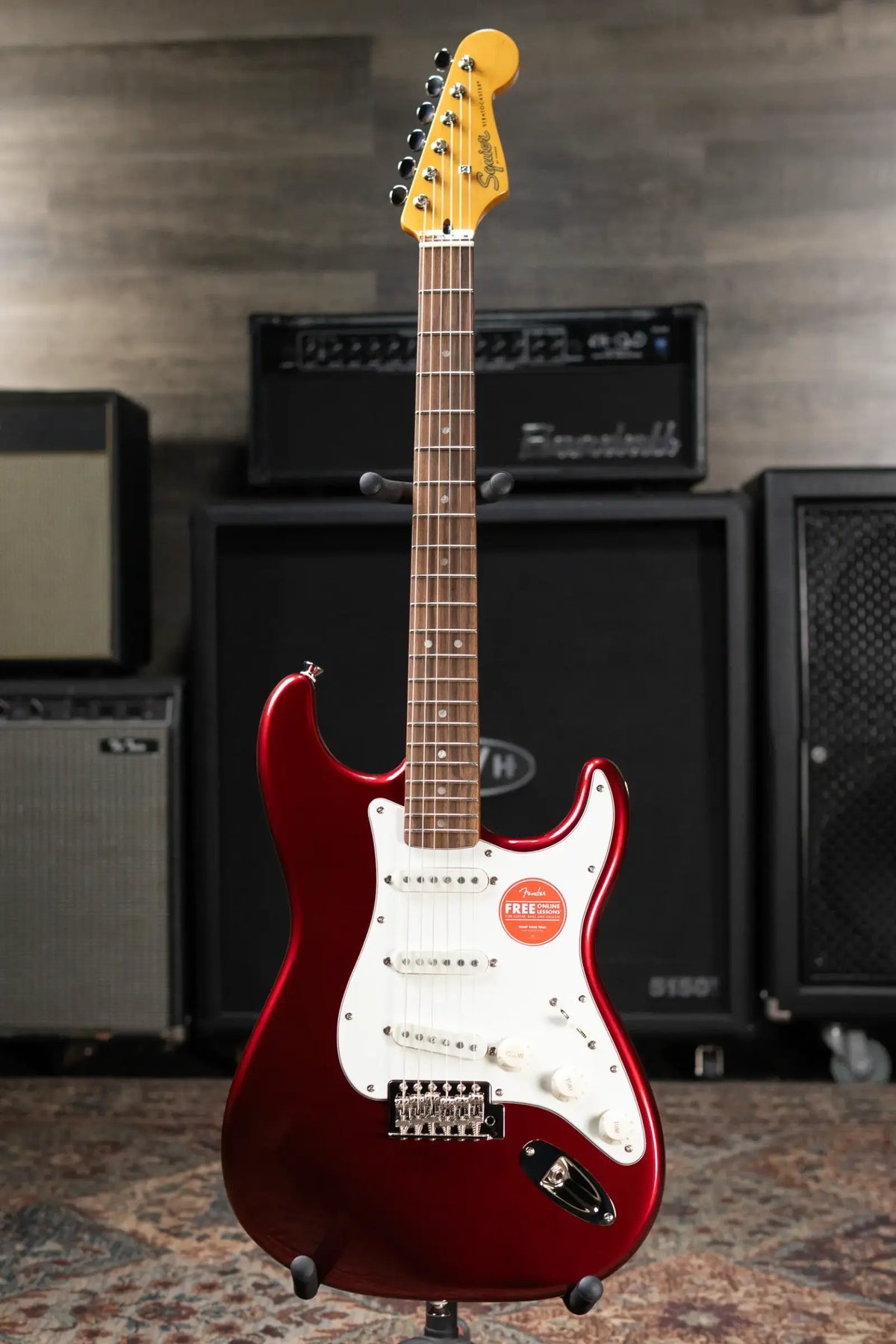 Squier Classic Vibe '60s Stratocaster Electric Guitar - Candy Apple Red