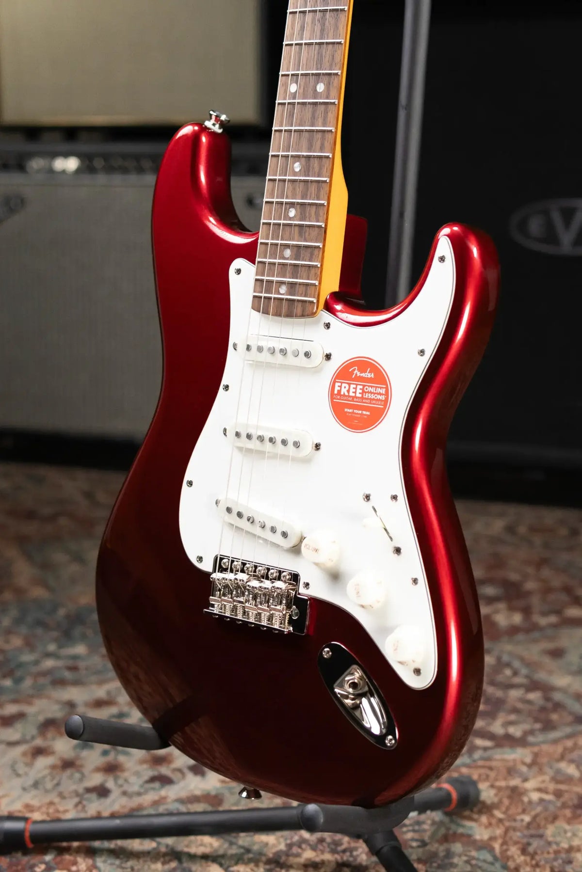 Squier Classic Vibe '60s Stratocaster Electric Guitar - Candy Apple Red