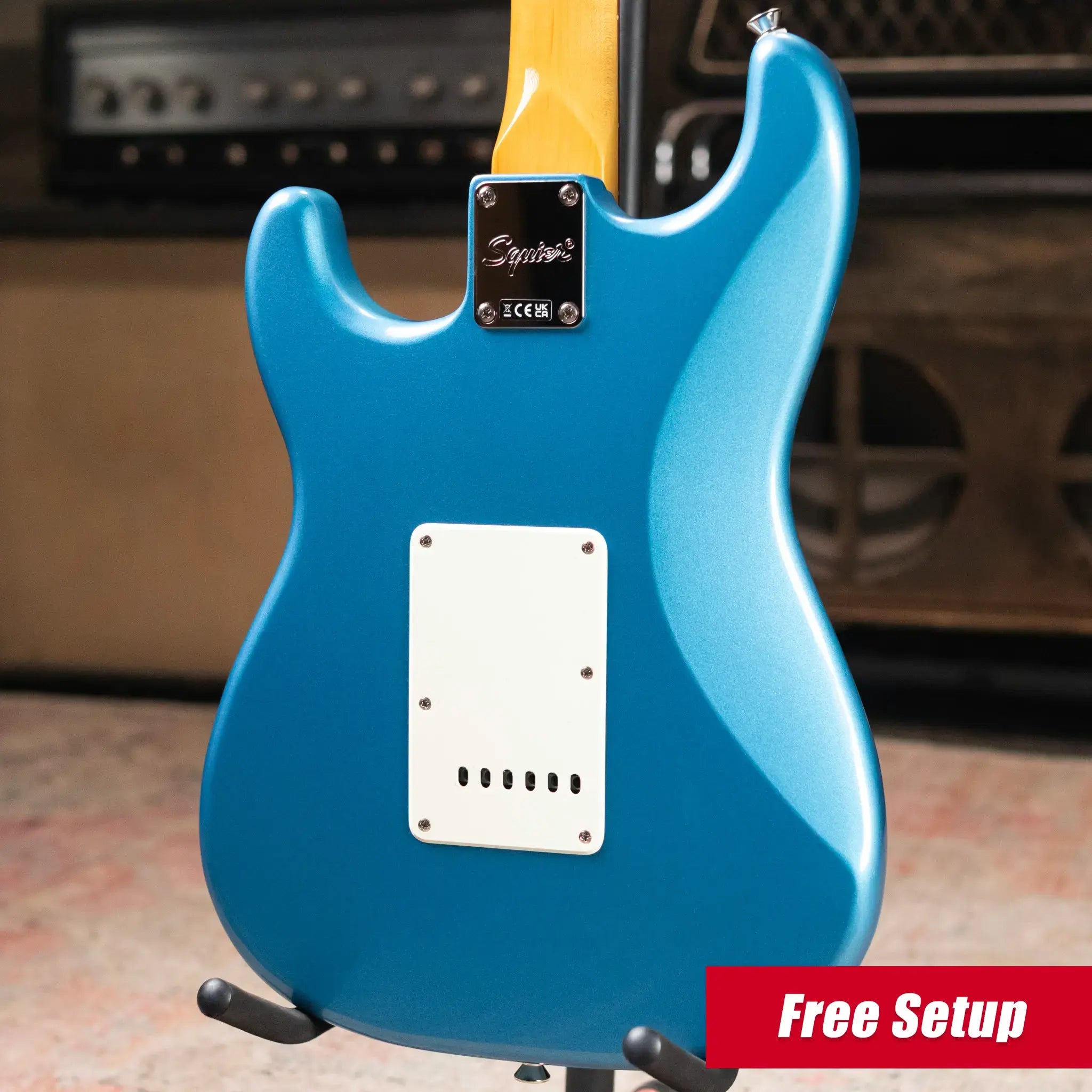 Squier Classic Vibe '60s Stratocaster Electric Guitar - Lake Placid Blue