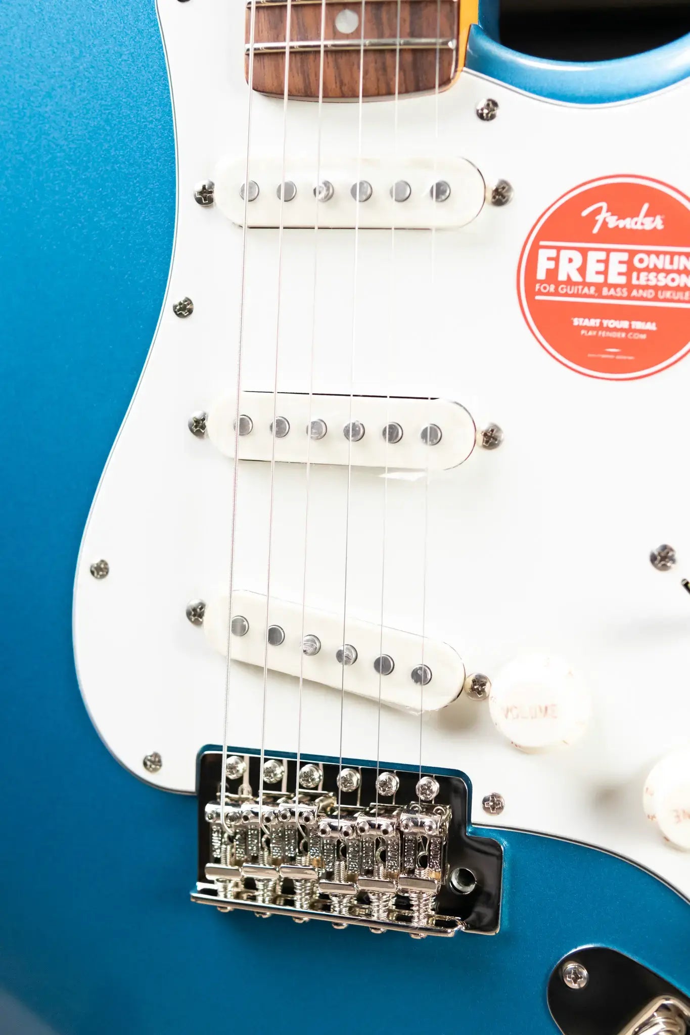 Squier Classic Vibe '60s Stratocaster Electric Guitar - Lake Placid Blue