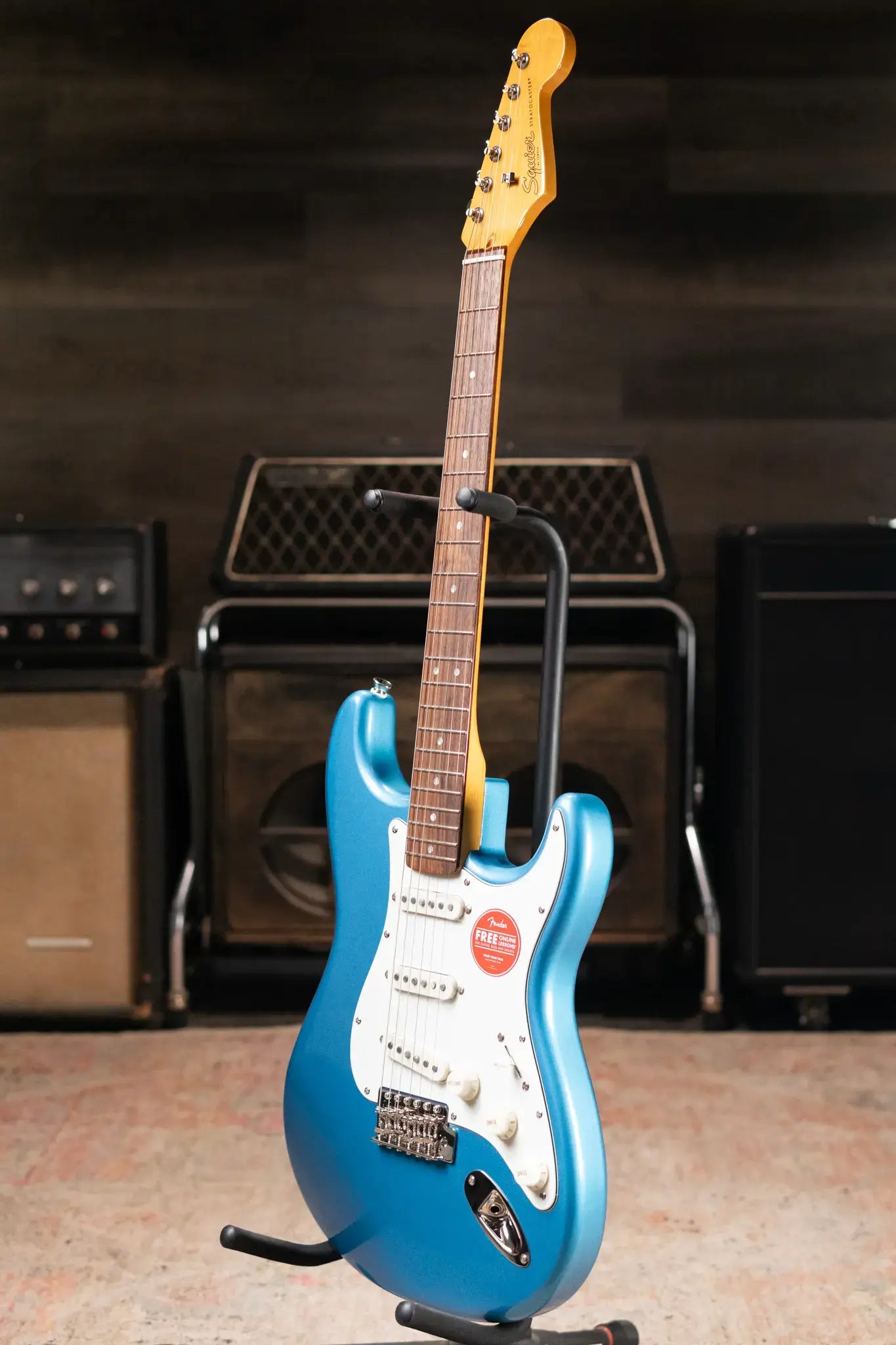 Squier Classic Vibe '60s Stratocaster Electric Guitar - Lake Placid Blue