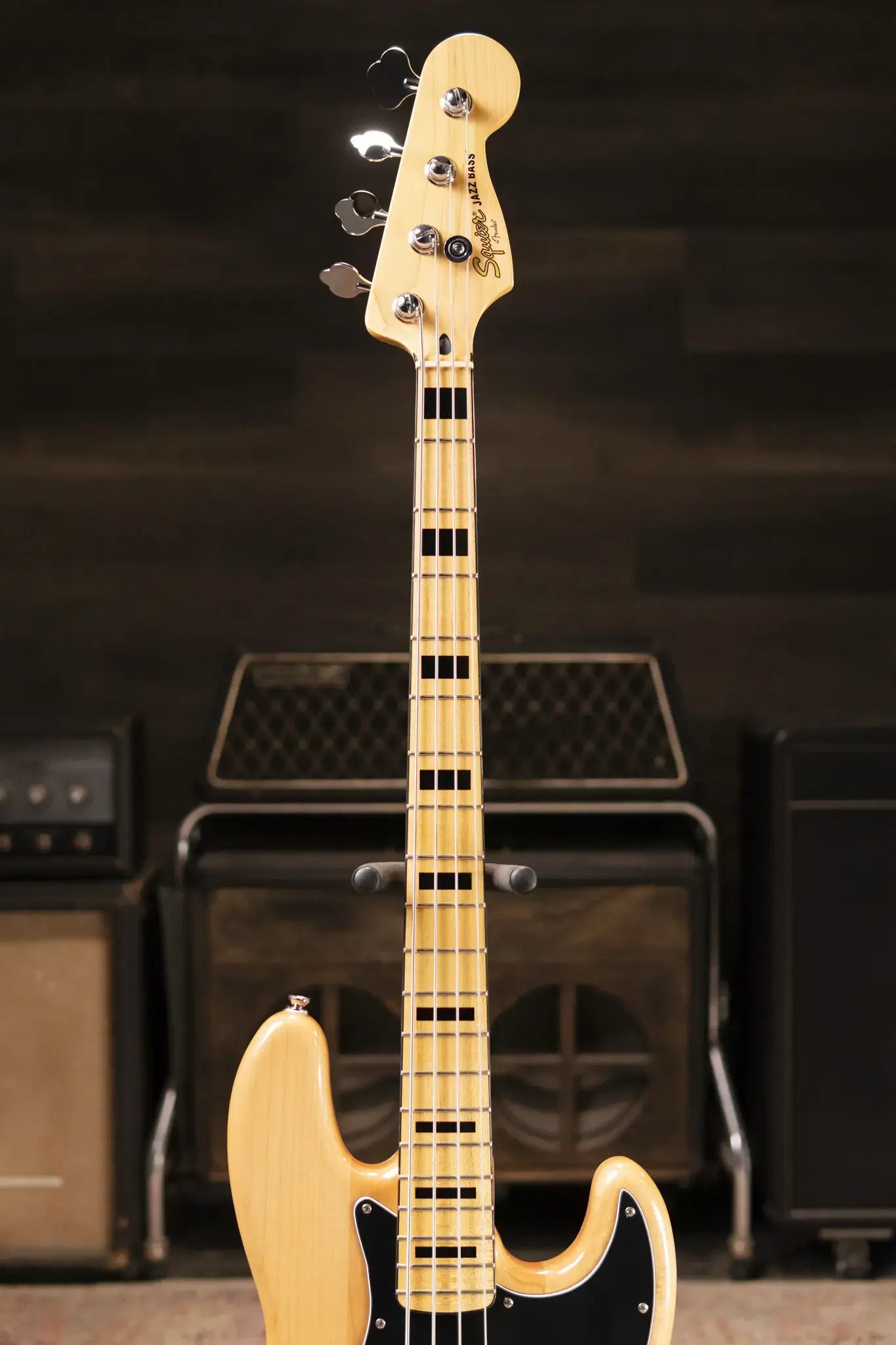 Squier Classic Vibe '70s Jazz Bass - Natural with Hardshell Case - Used