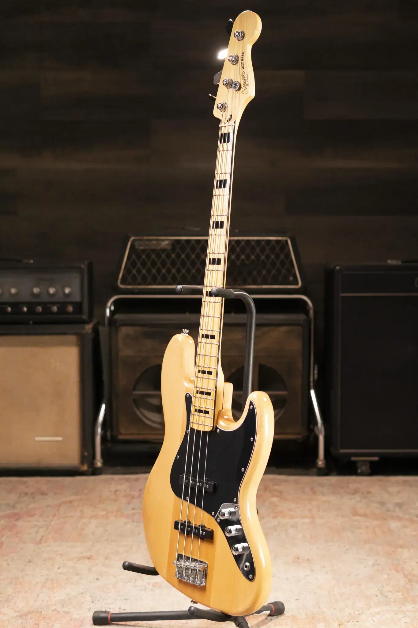 Squier Classic Vibe '70s Jazz Bass - Natural with Hardshell Case - Used