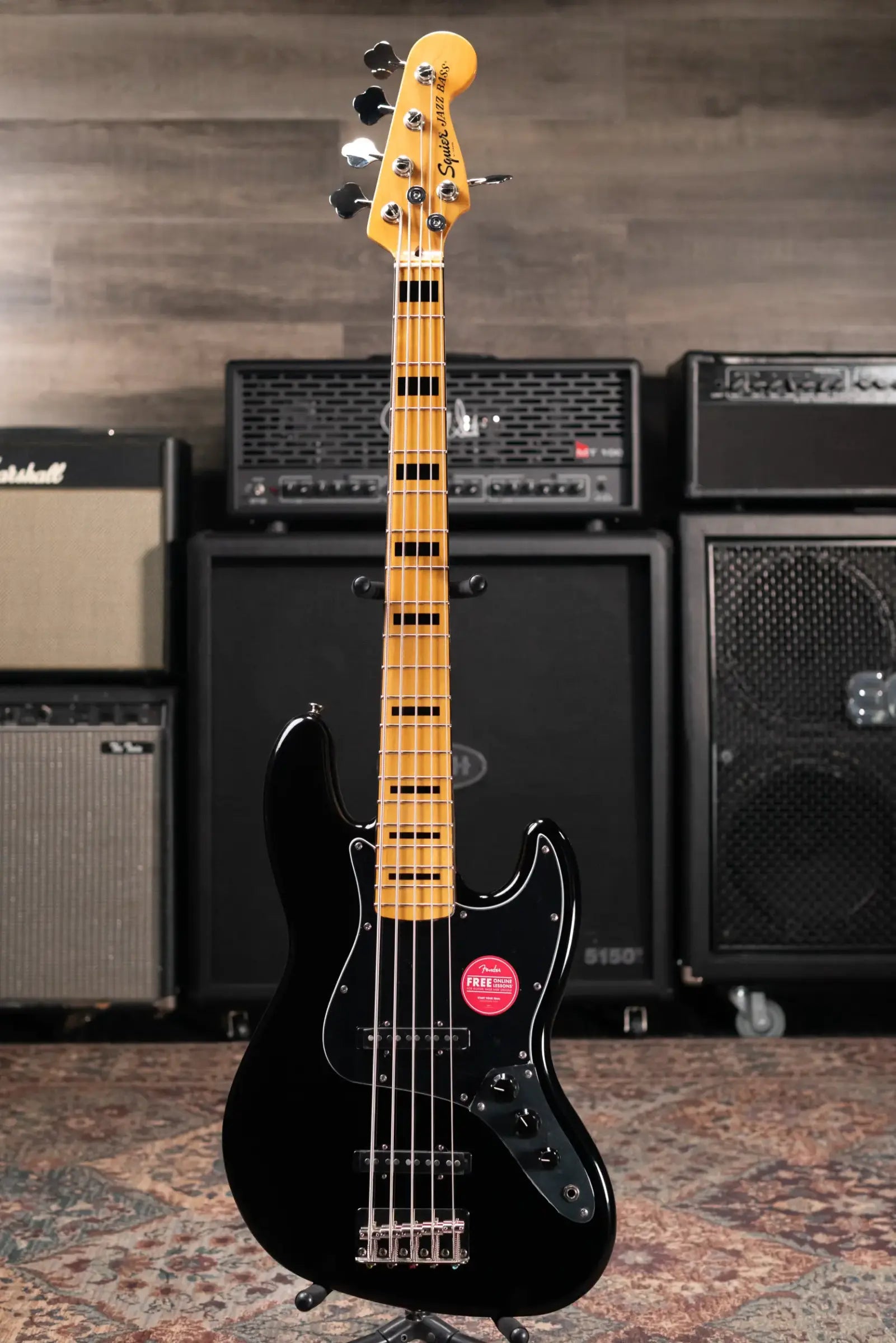 Squier Classic Vibe '70s Jazz Bass V - Black