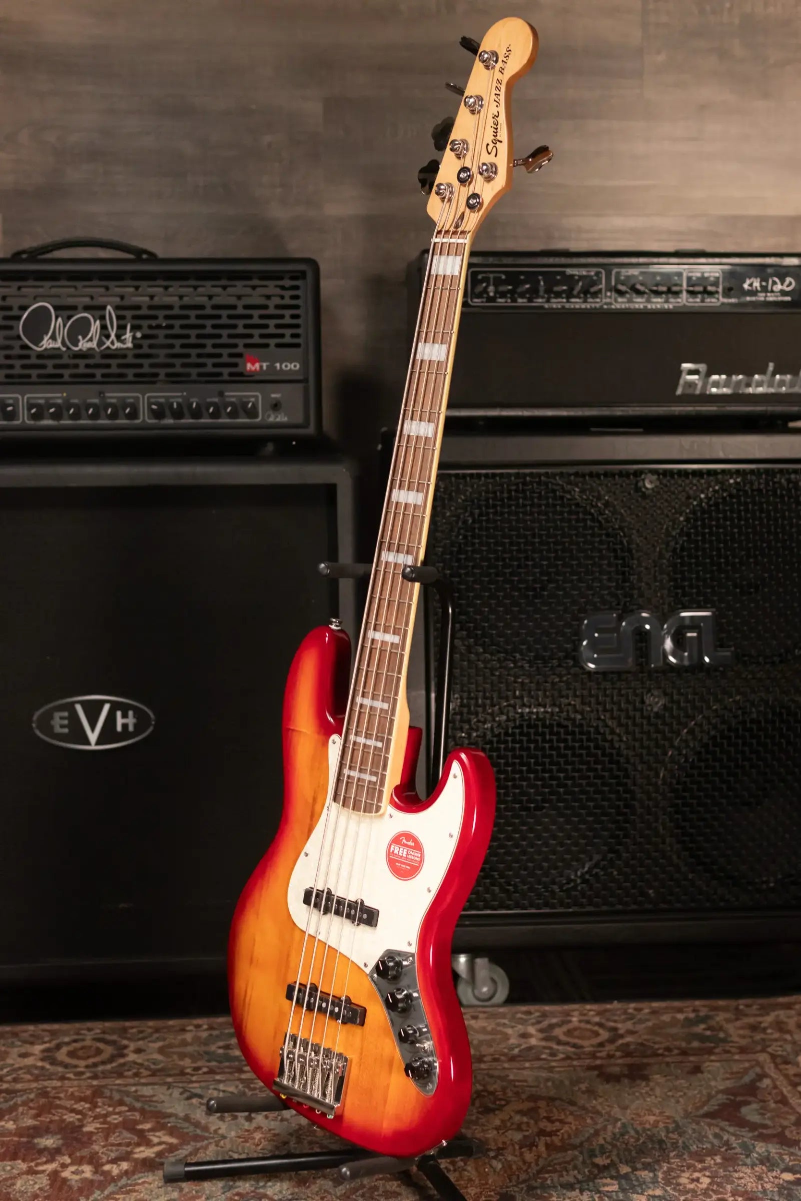 Squier Classic Vibe Active '70s Jazz Bass V - Sienna Sunburst