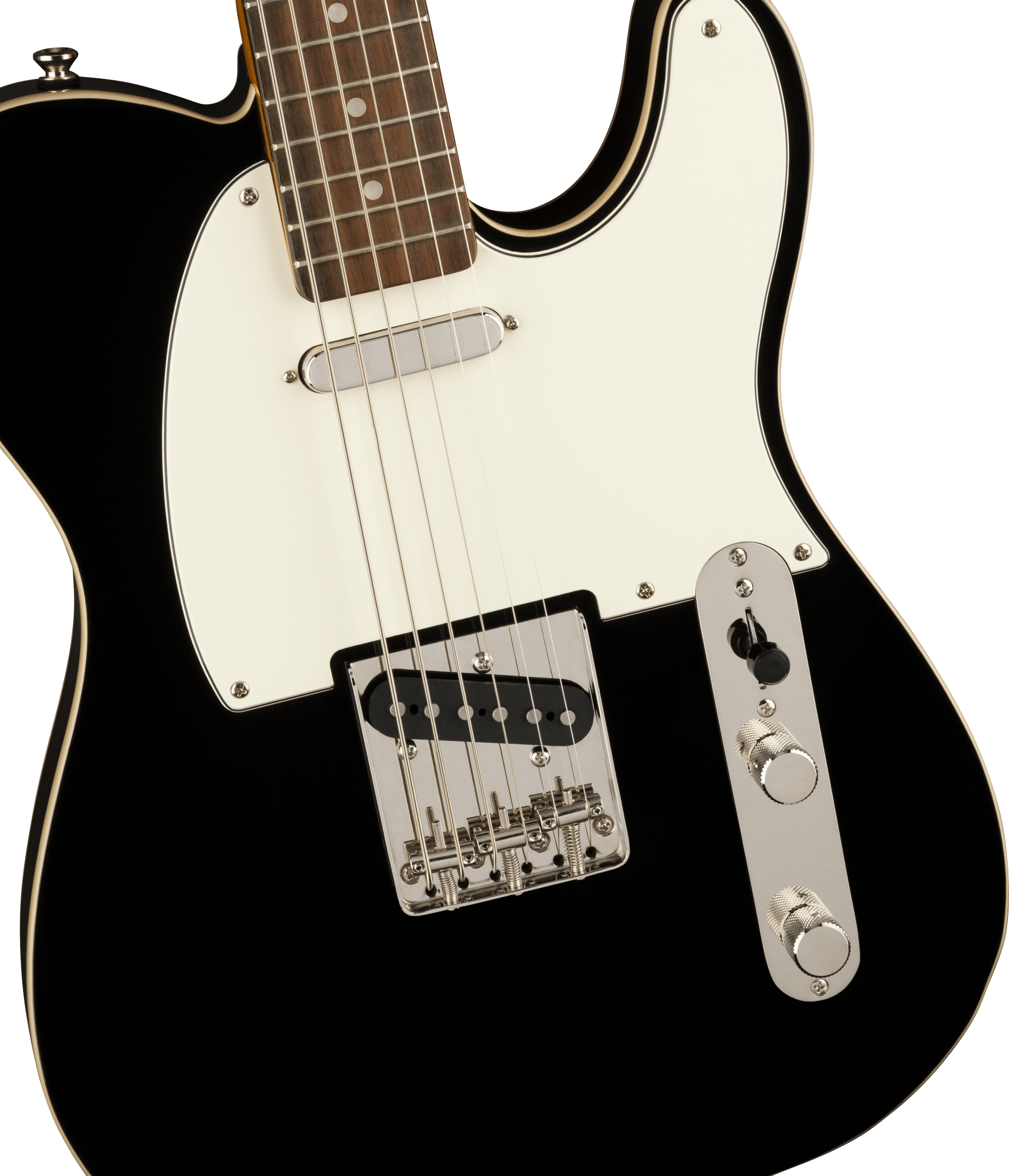 Squier Classic Vibe Baritone Custom Telecaster Electric Guitar - Black