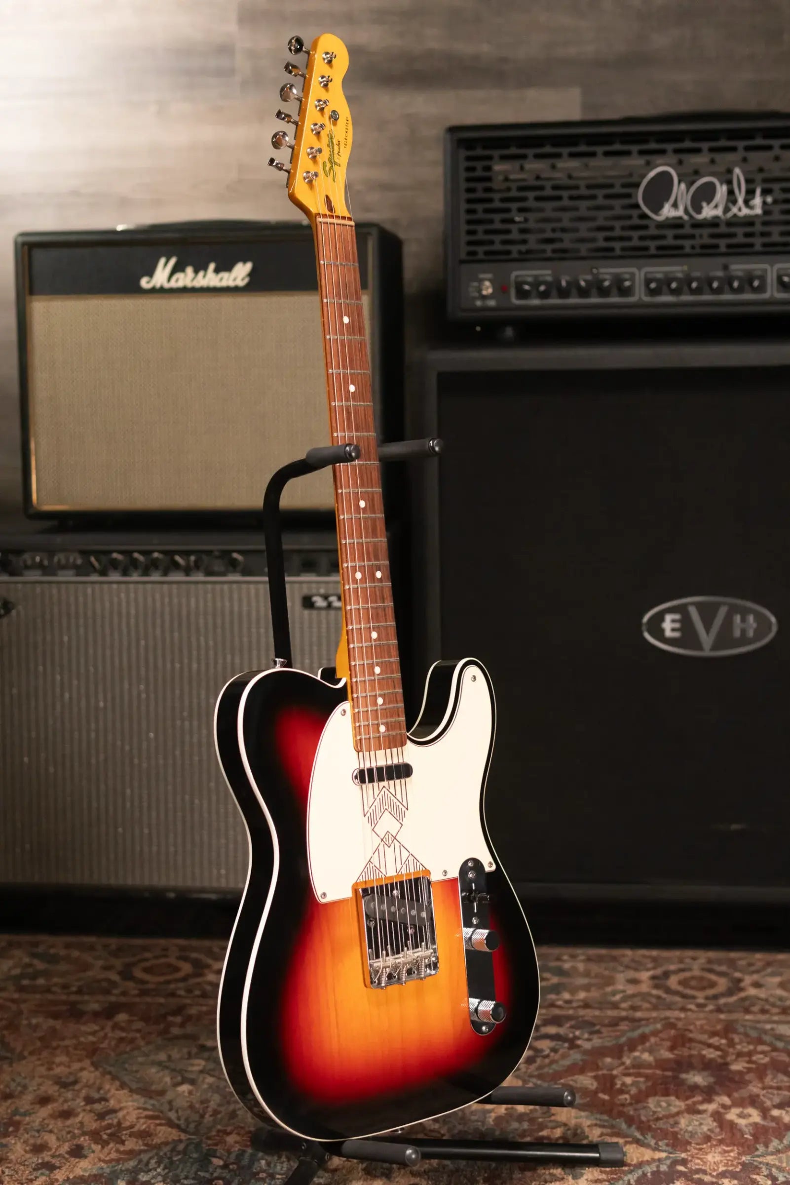 Squier Classic Vibe Custom Telecaster, Rosewood Fingerboard 3-Color Sunburst - Used