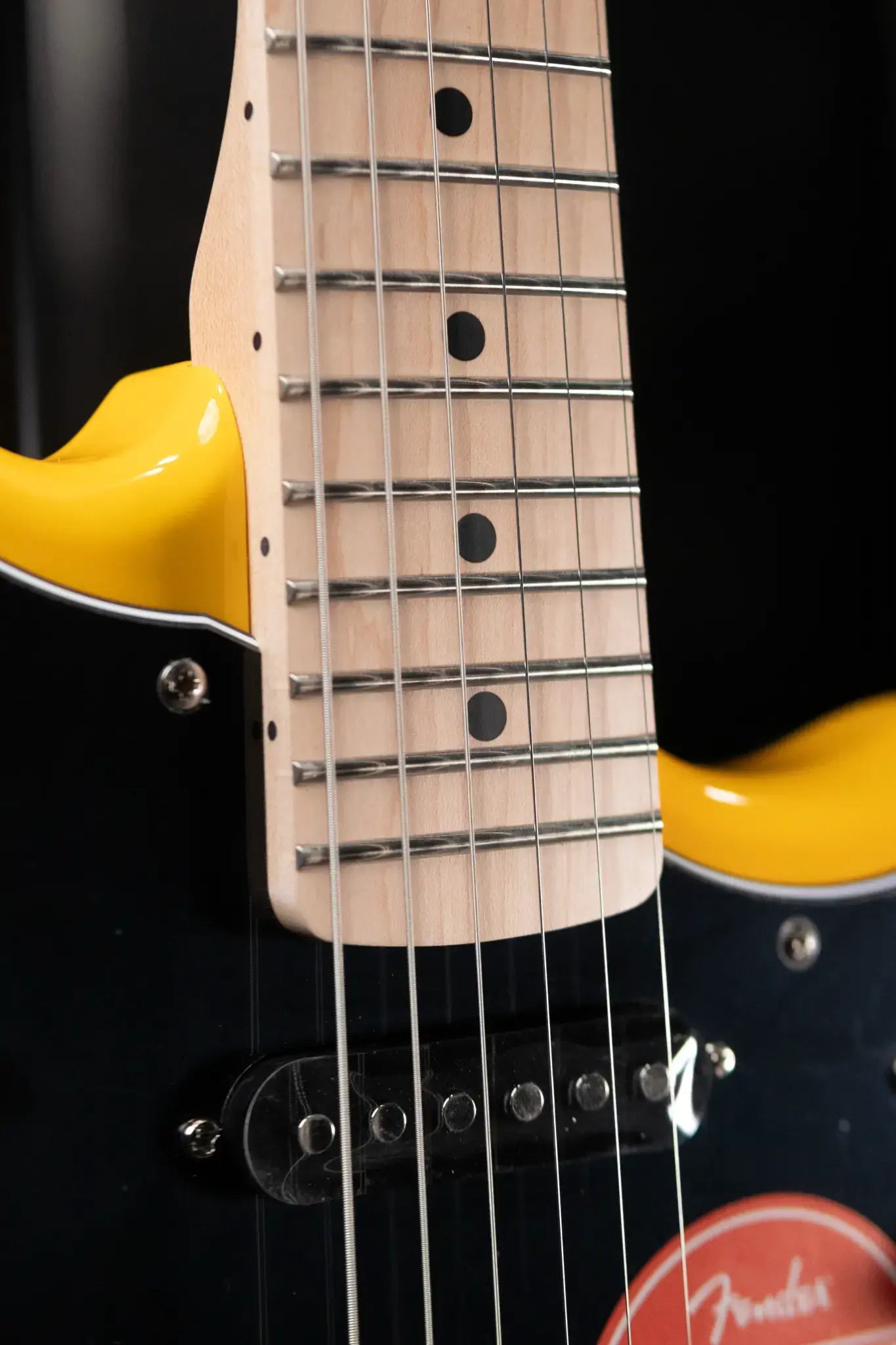 Squier FSR Affinity Jaguar Electric Guitar, Maple Fingerboard - Graffiti Yellow