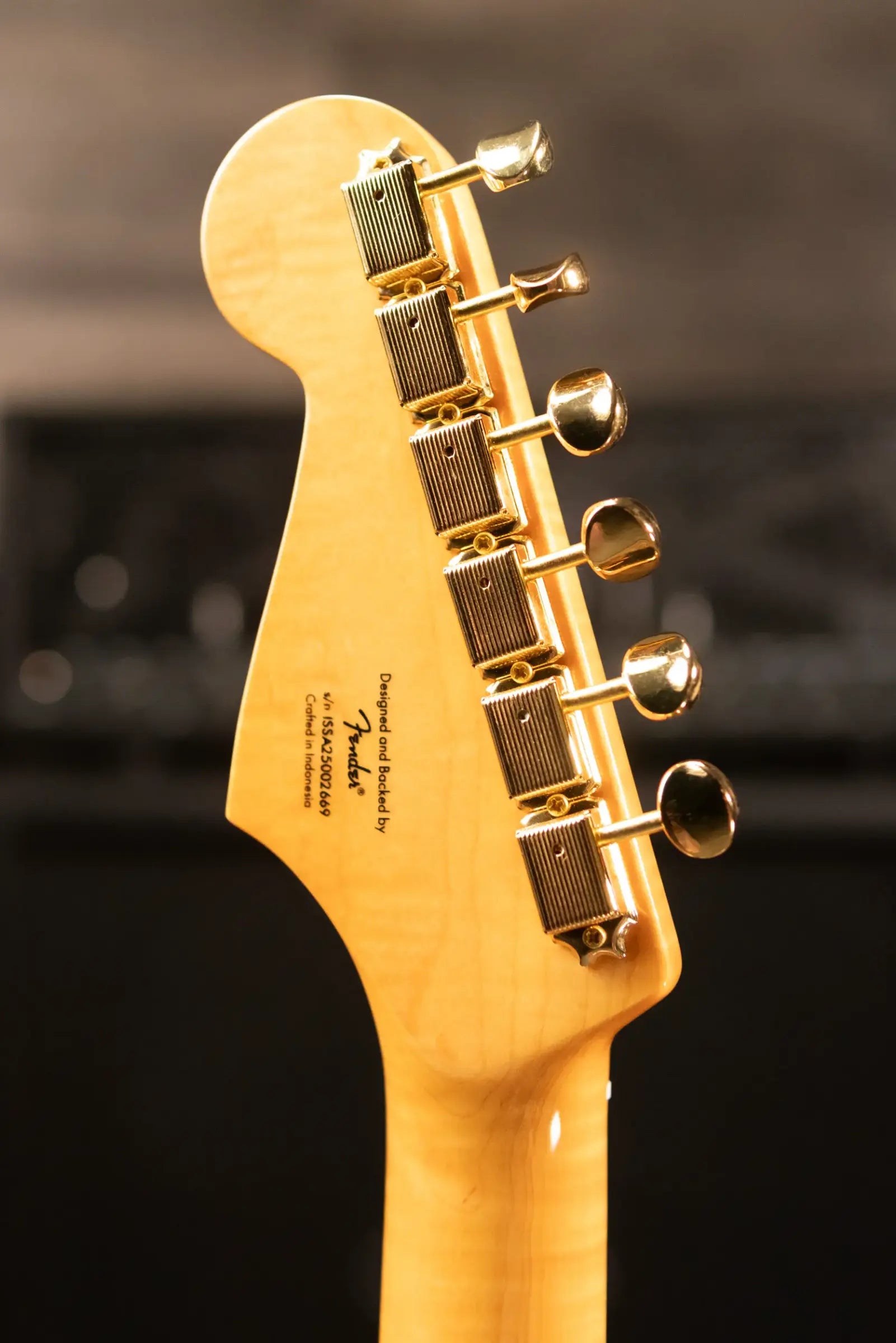 Squier FSR Classic Vibe '50s Stratocaster Electric Guitar - White Blonde, Gold Hardware