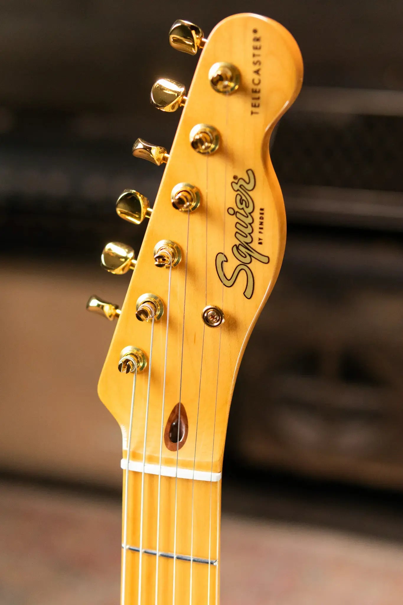 Squier FSR Classic Vibe '50s Telecaster Electric Guitar - White Blonde, Gold Hardware