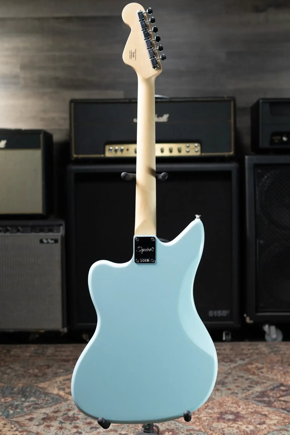 Squier Paranormal Electric VI Electric Guitar - Daphne Blue