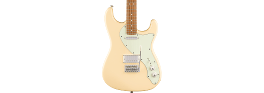 Squier Paranormal Stratocaster Deluxe Electric Guitar - Vintage White