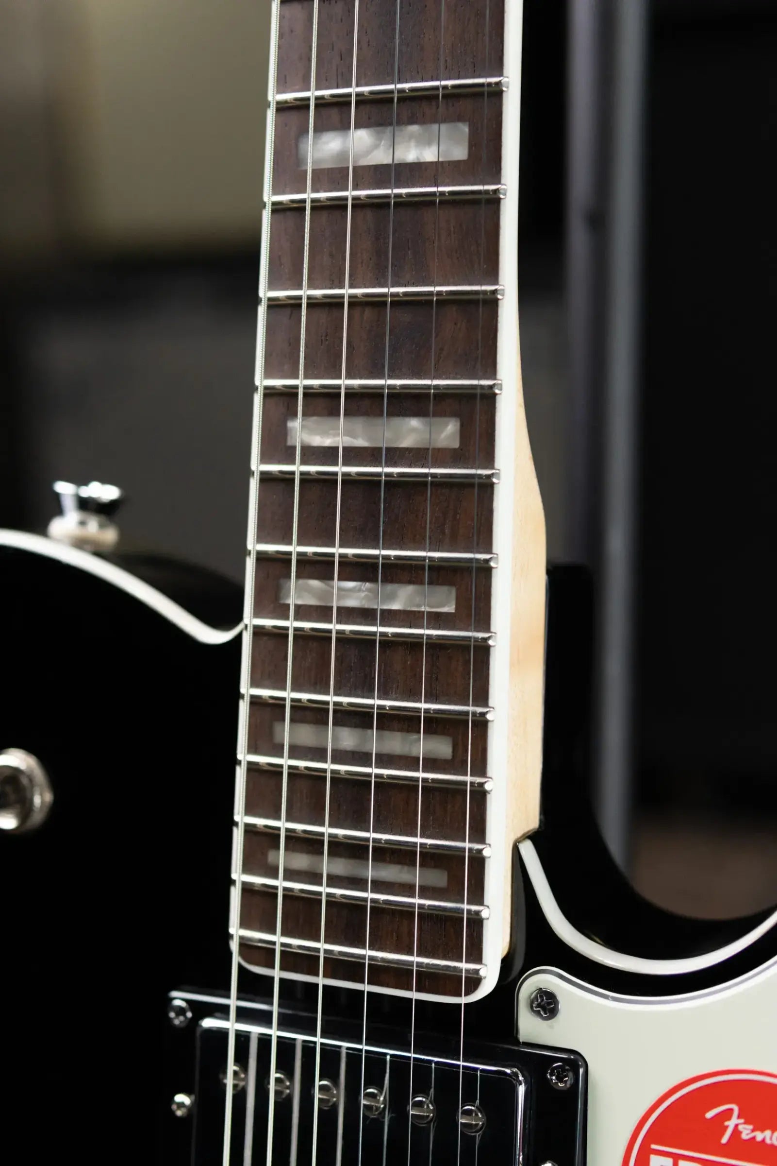 Squier Paranormal Troublemaker Telecaster Deluxe Bigsby Electric Guitar - Black