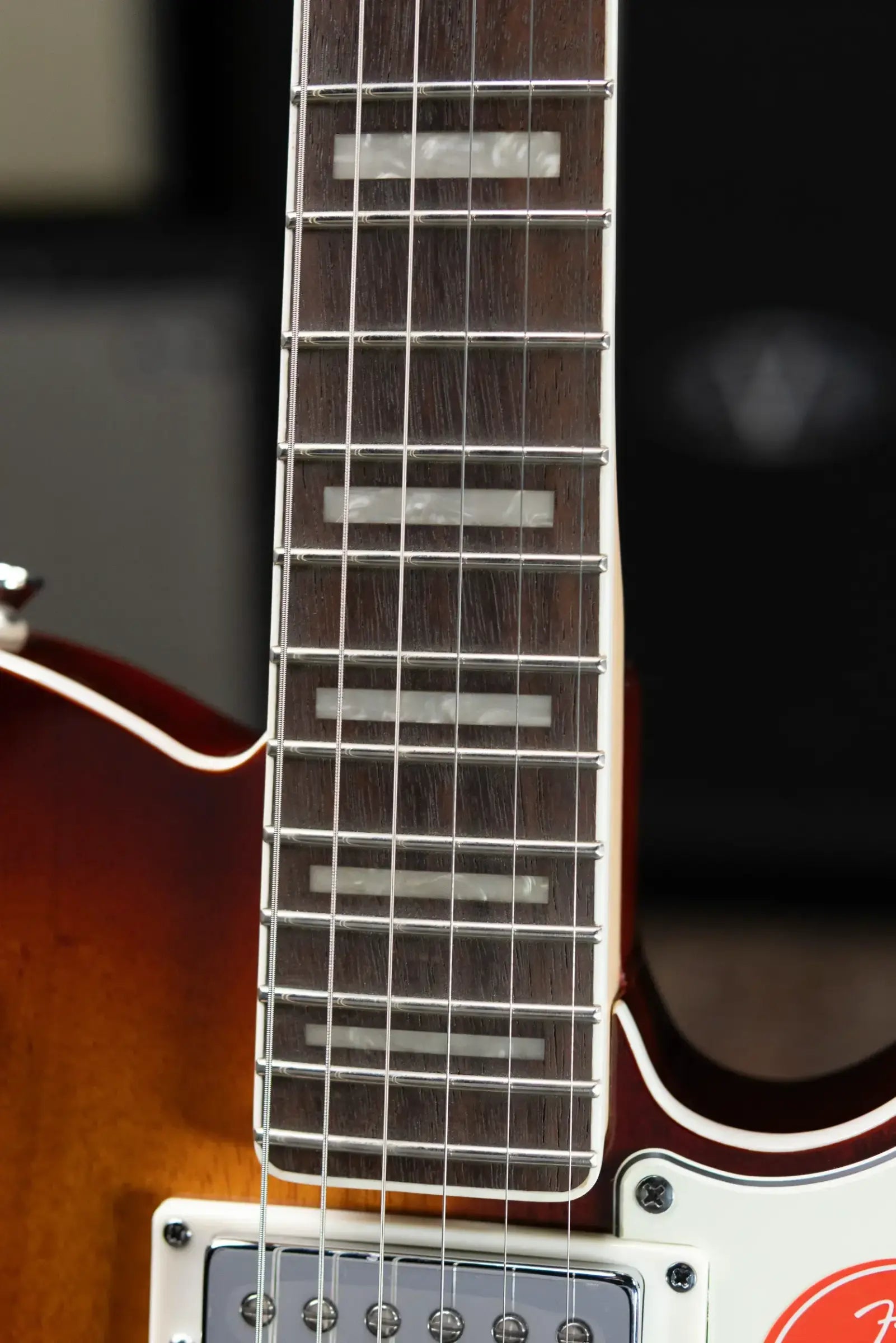 Squier Paranormal Troublemaker Telecaster Deluxe Bigsby Electric Guitar - Honey Sunburst
