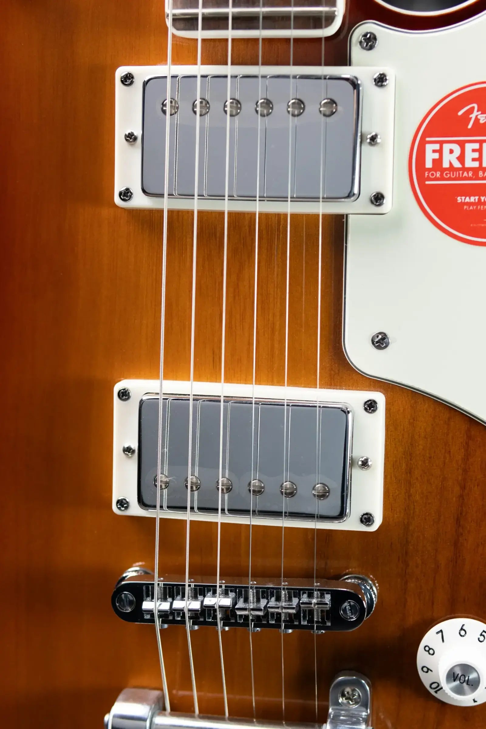 Squier Paranormal Troublemaker Telecaster Deluxe Bigsby Electric Guitar - Honey Sunburst