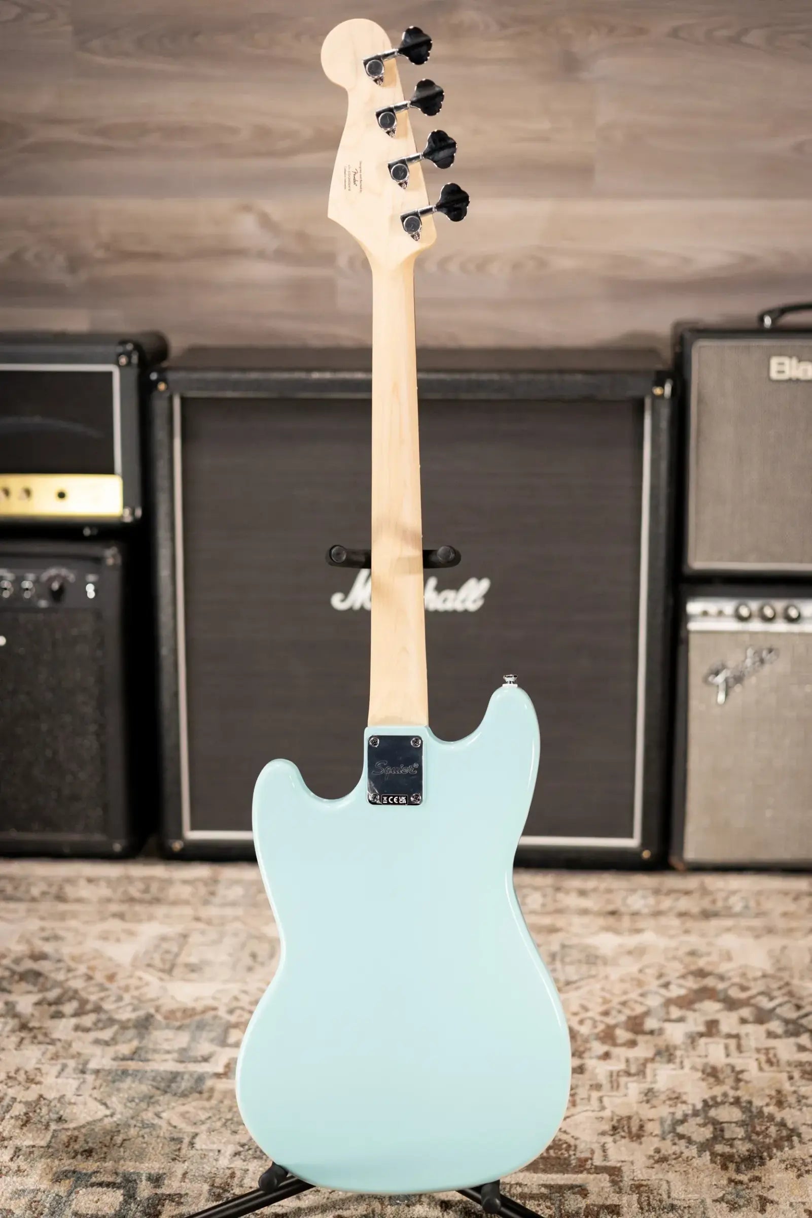 Squier Sonic Bronco Bass - Daphne Blue