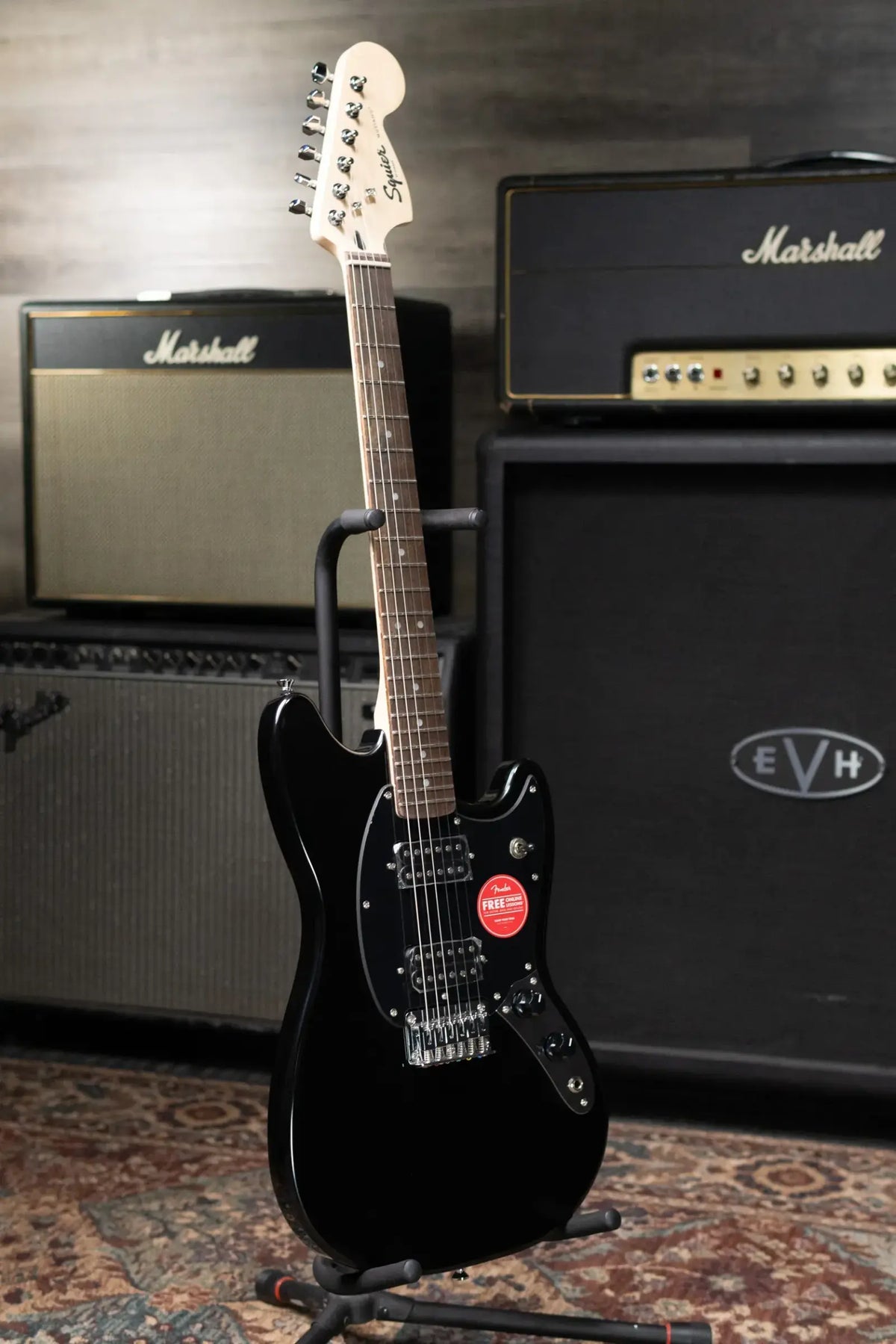 Squier Sonic Mustang HH Electric Guitar - Black