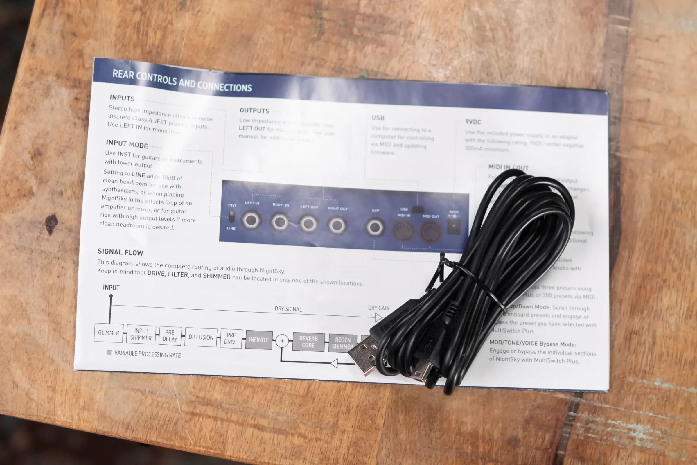 Strymon Nightsky Time-Warped Reverberator Pedal - Used