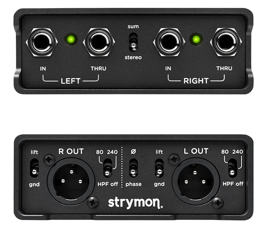 Strymon PCH X2 Active Stereo DI Isolator