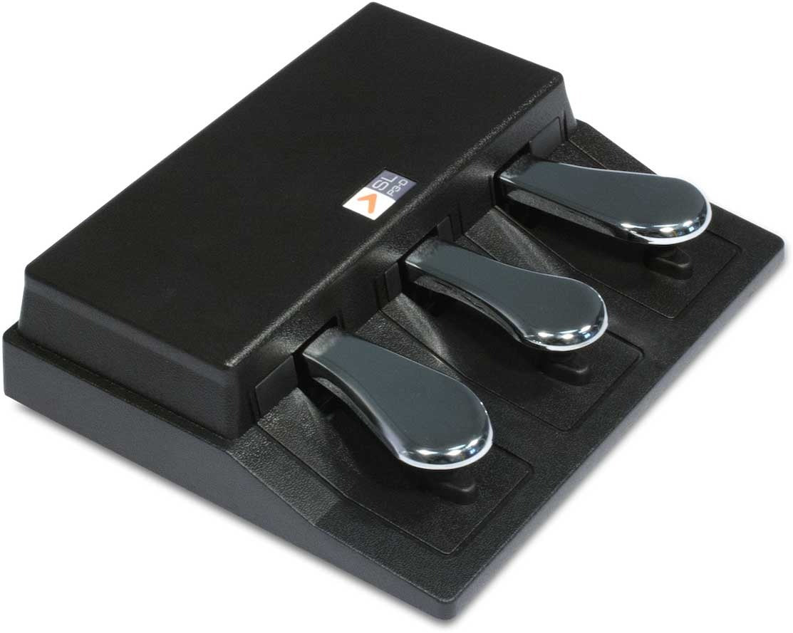 Studiologic SLP3-D Triple Pedal for Keyboards & Midi Controllers, Stereo Jack Connection