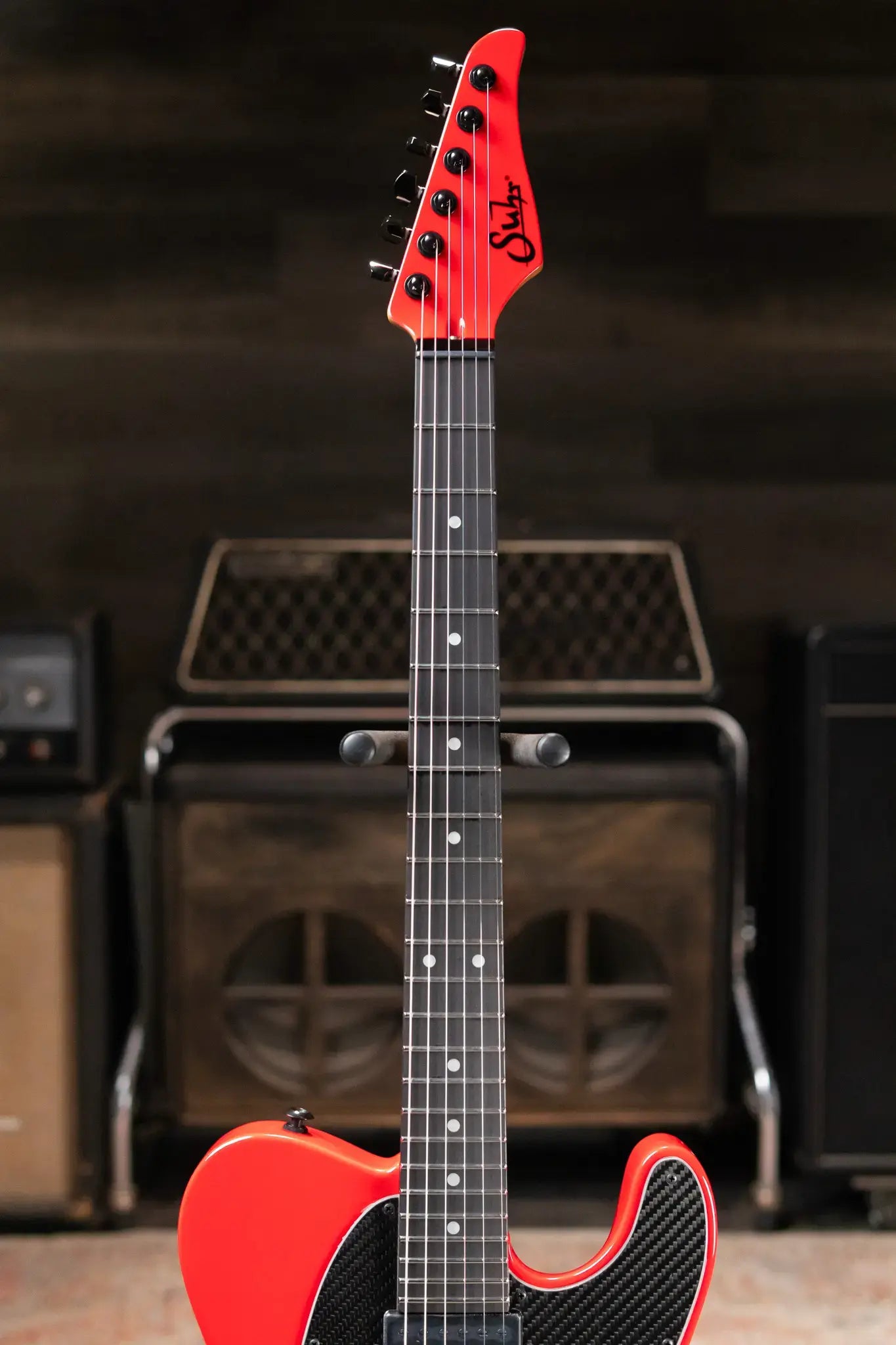 Suhr 10th Anniversary Andy Wood Signature Series Modern T Electric Guitar - Rosso Corsa with Hardshell Case