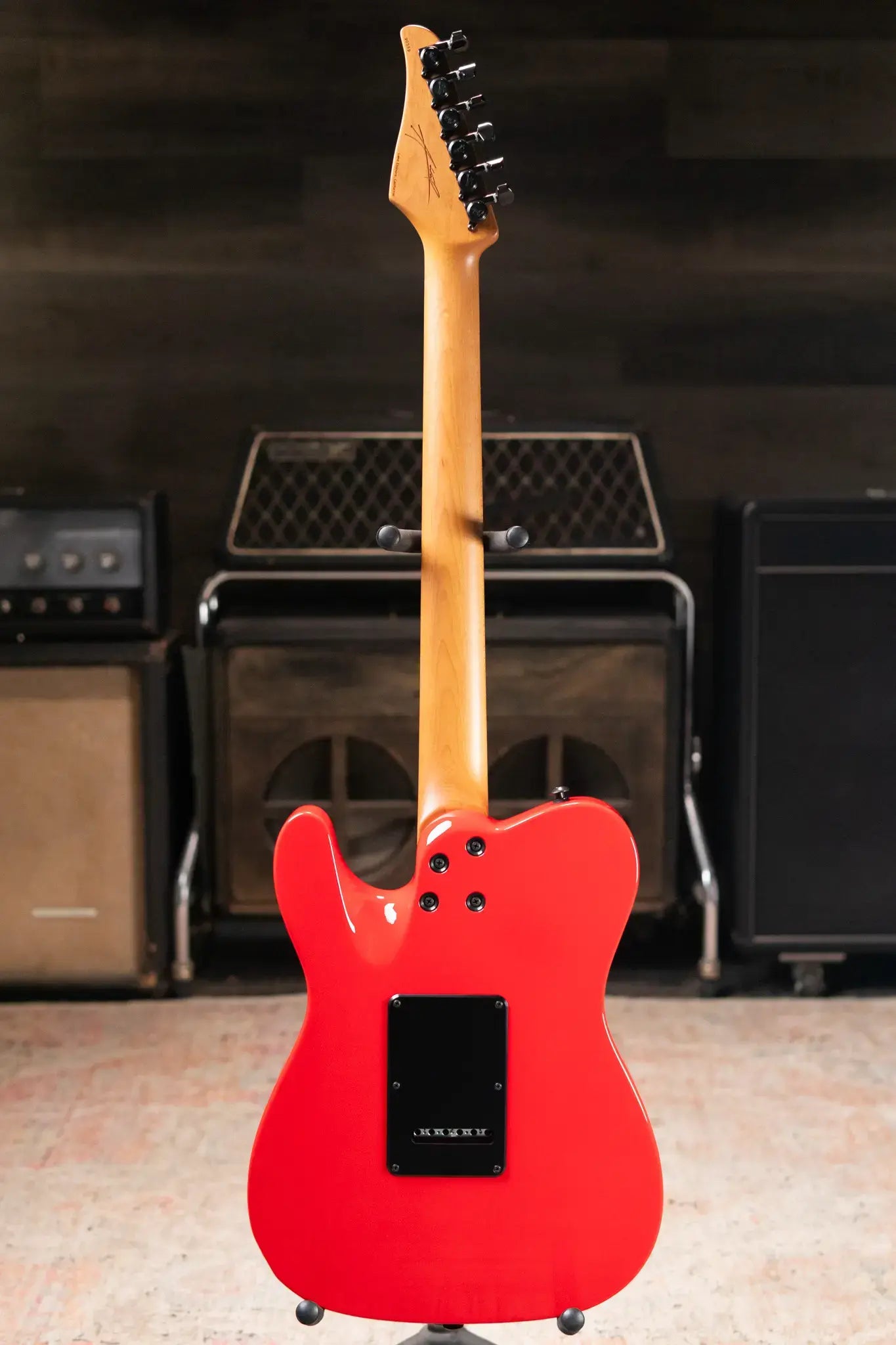 Suhr 10th Anniversary Andy Wood Signature Series Modern T Electric Guitar - Rosso Corsa with Hardshell Case