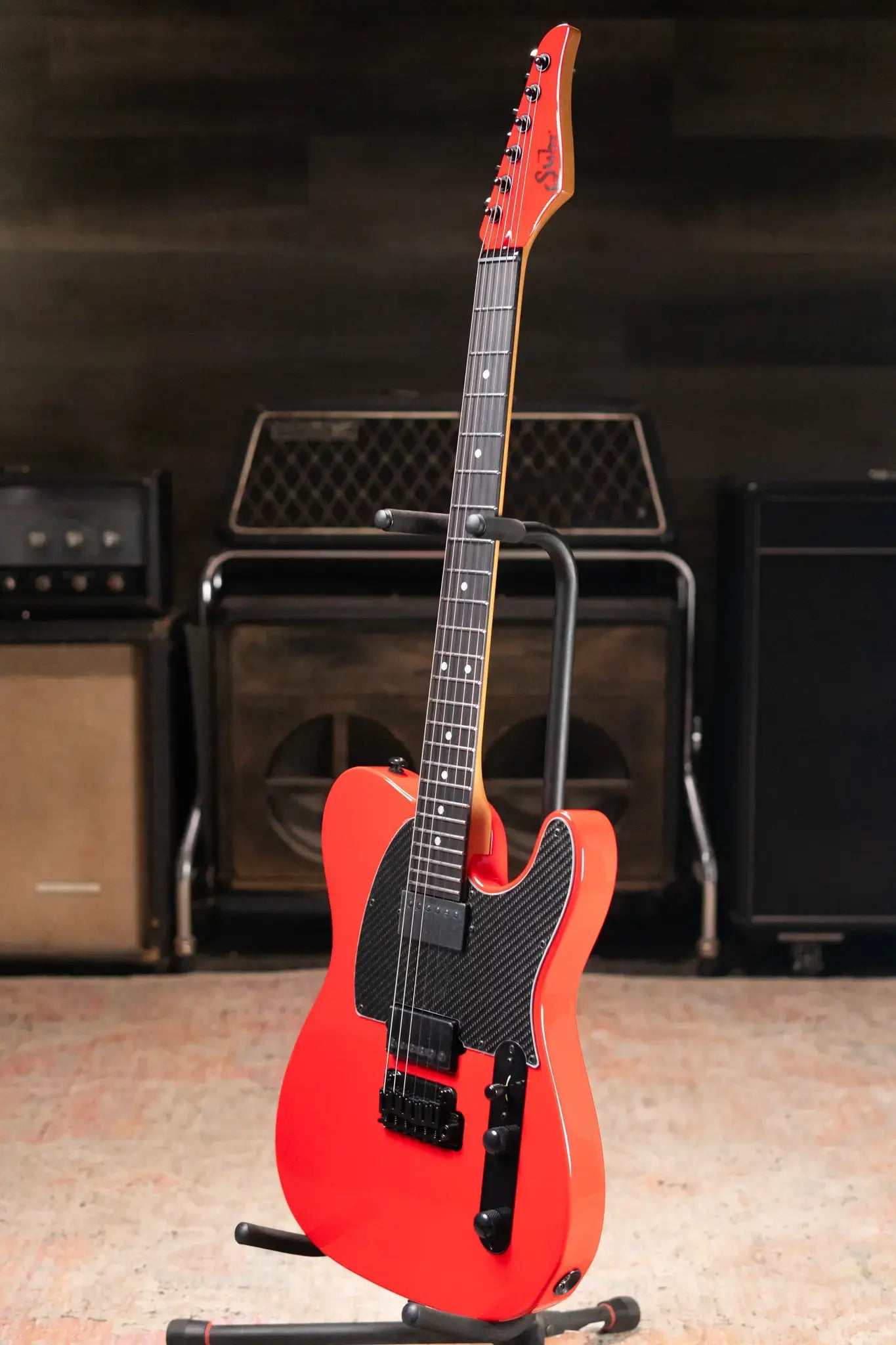 Suhr 10th Anniversary Andy Wood Signature Series Modern T Electric Guitar - Rosso Corsa with Hardshell Case