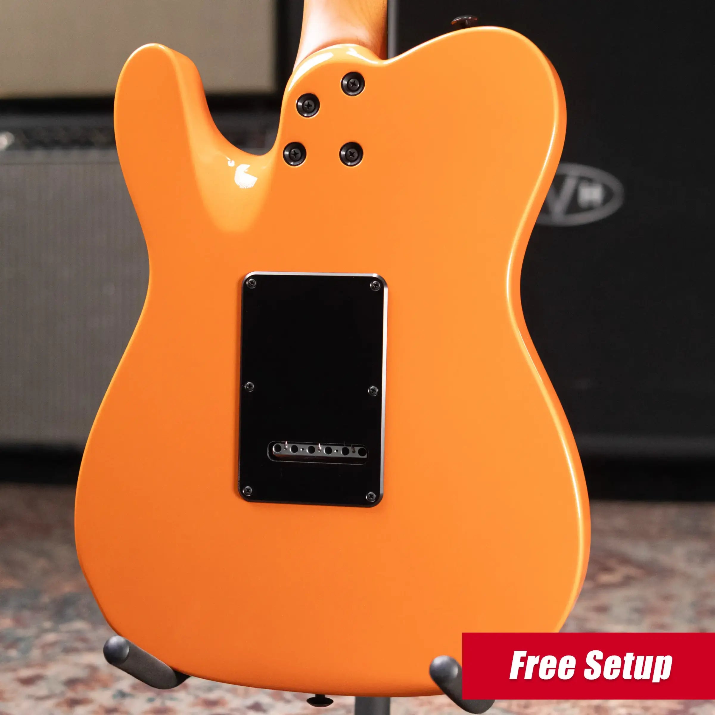 Suhr Andy Wood 10th Anniversary Signature Modern T Electric Guitar - Arancio Orange with Gig Bag