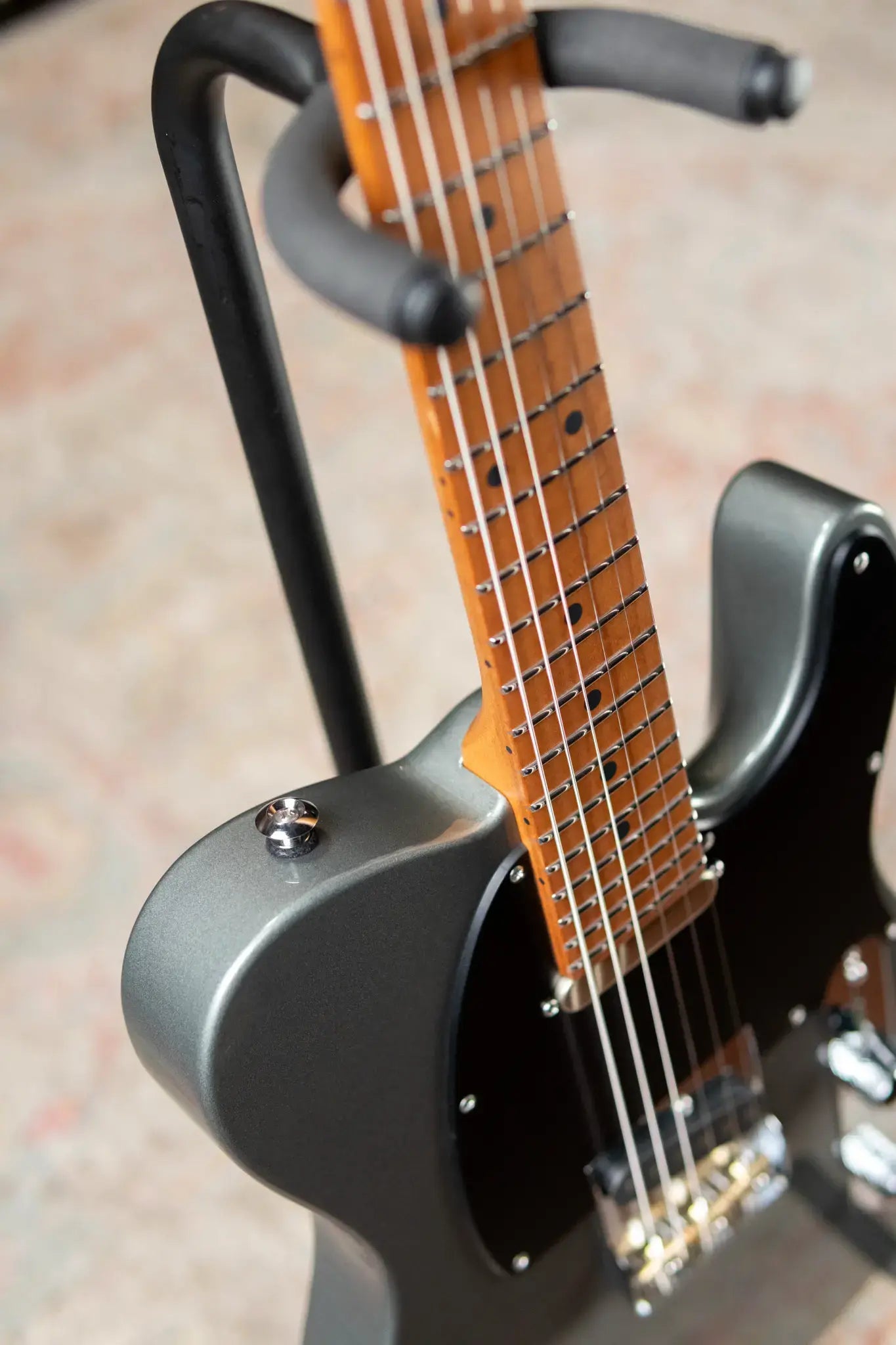 Suhr Andy Wood Signature Series Modern T Electric Guitar - Andy Wood Silver with Hardshell Case