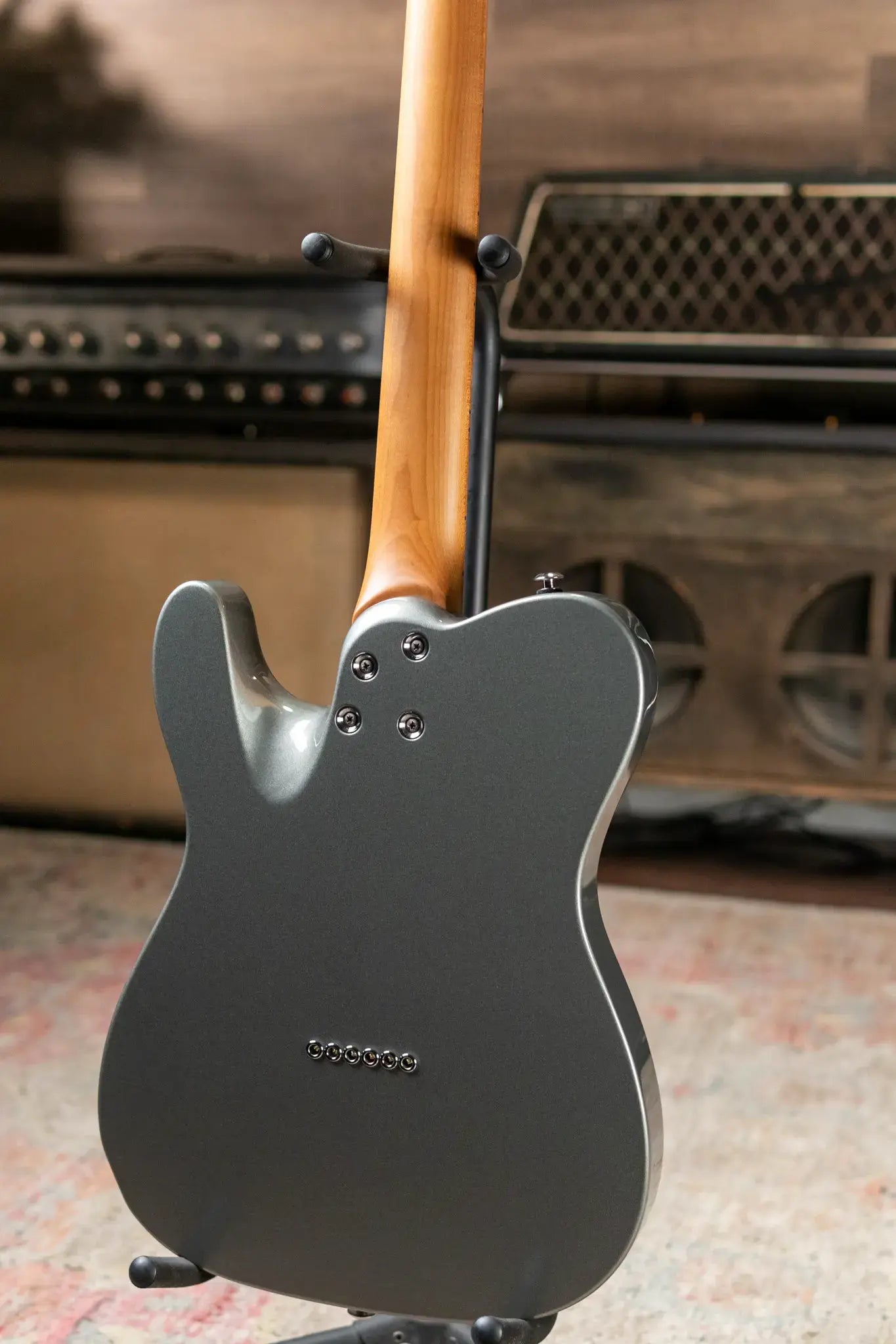 Suhr Andy Wood Signature Series Modern T Electric Guitar - Andy Wood Silver with Hardshell Case