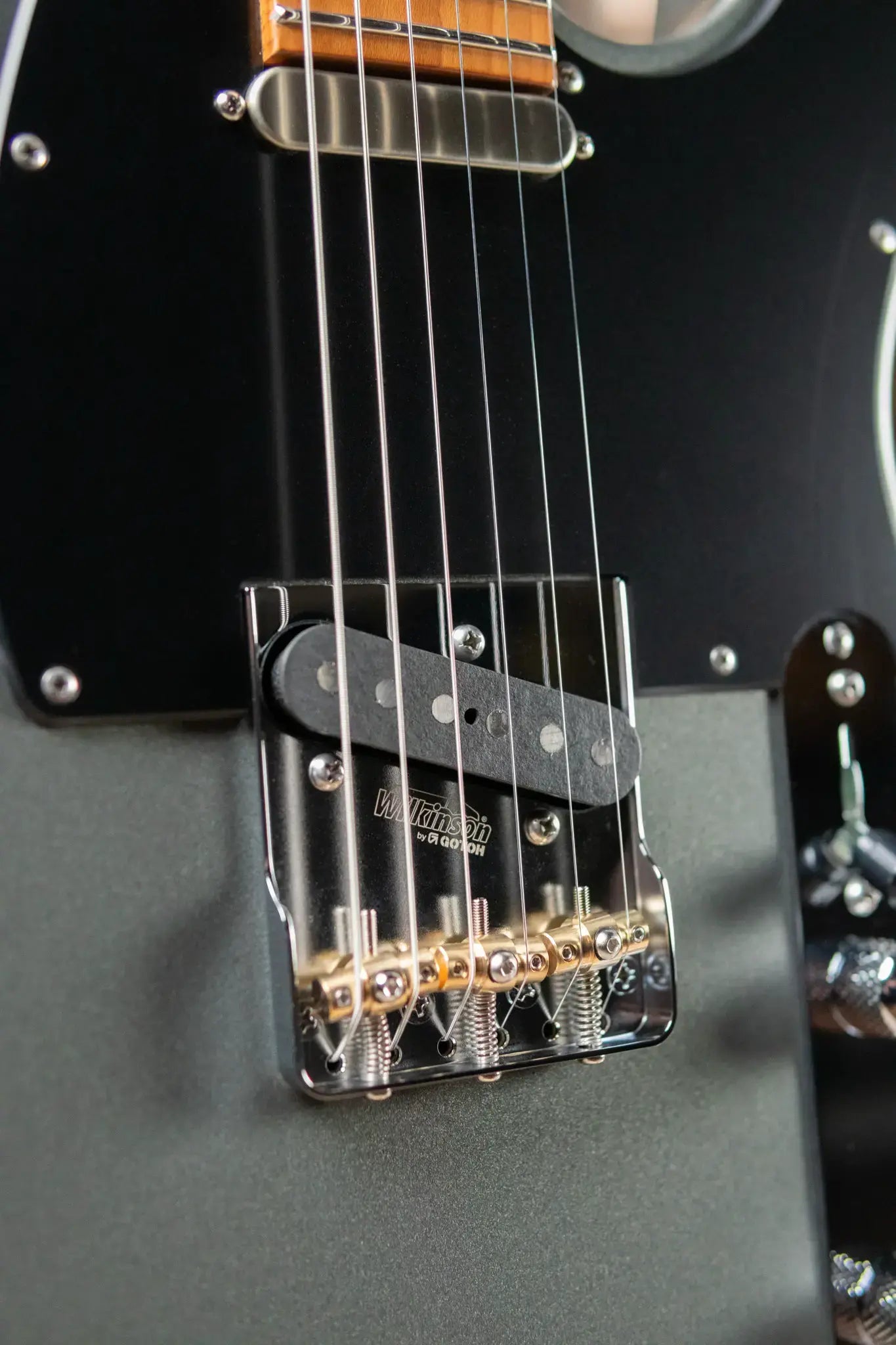 Suhr Andy Wood Signature Series Modern T Electric Guitar - Andy Wood Silver with Hardshell Case
