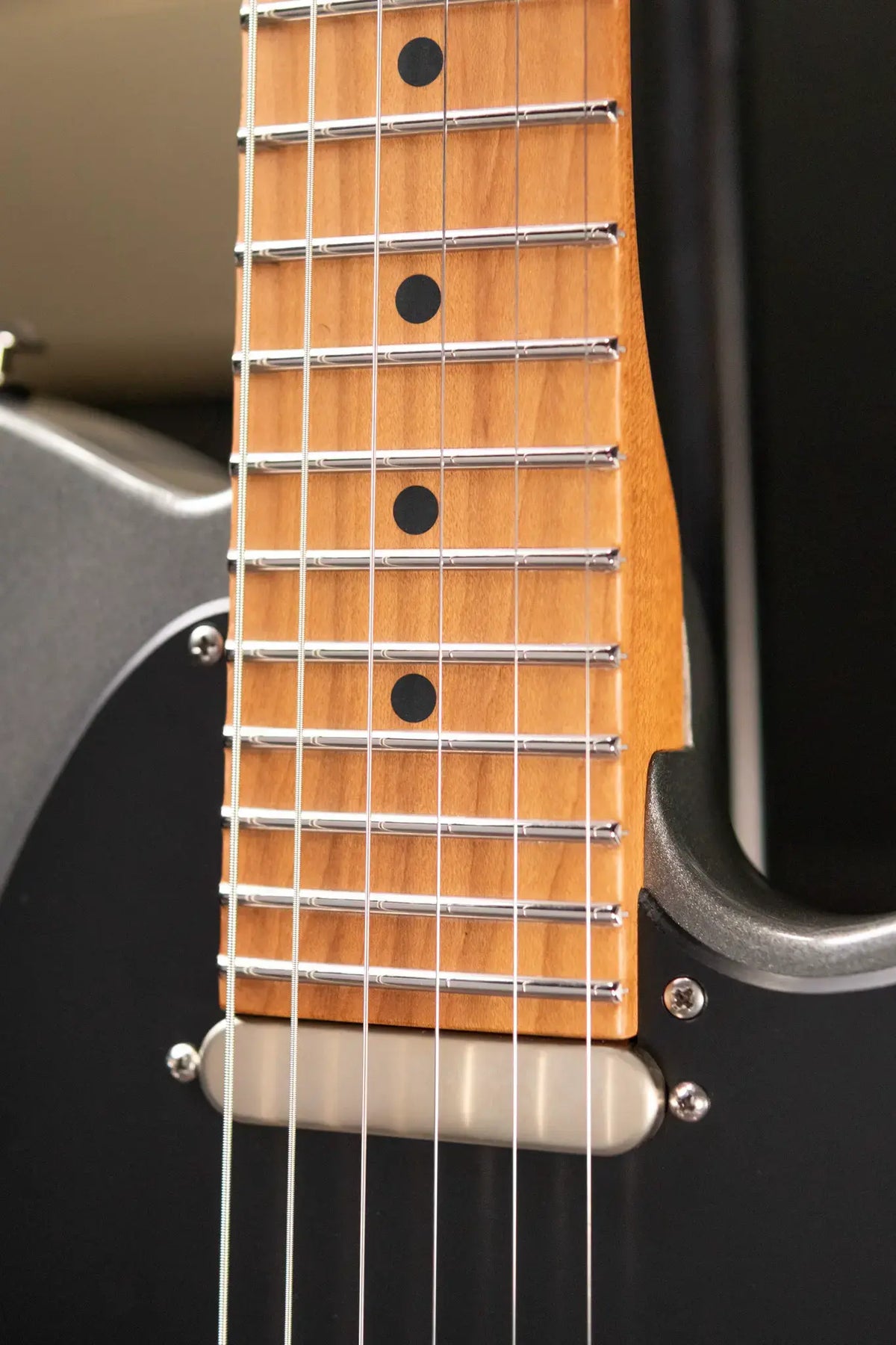 Suhr Andy Wood Signature Series Modern T Electric Guitars - AW Silver with Hardshell Case - Demo