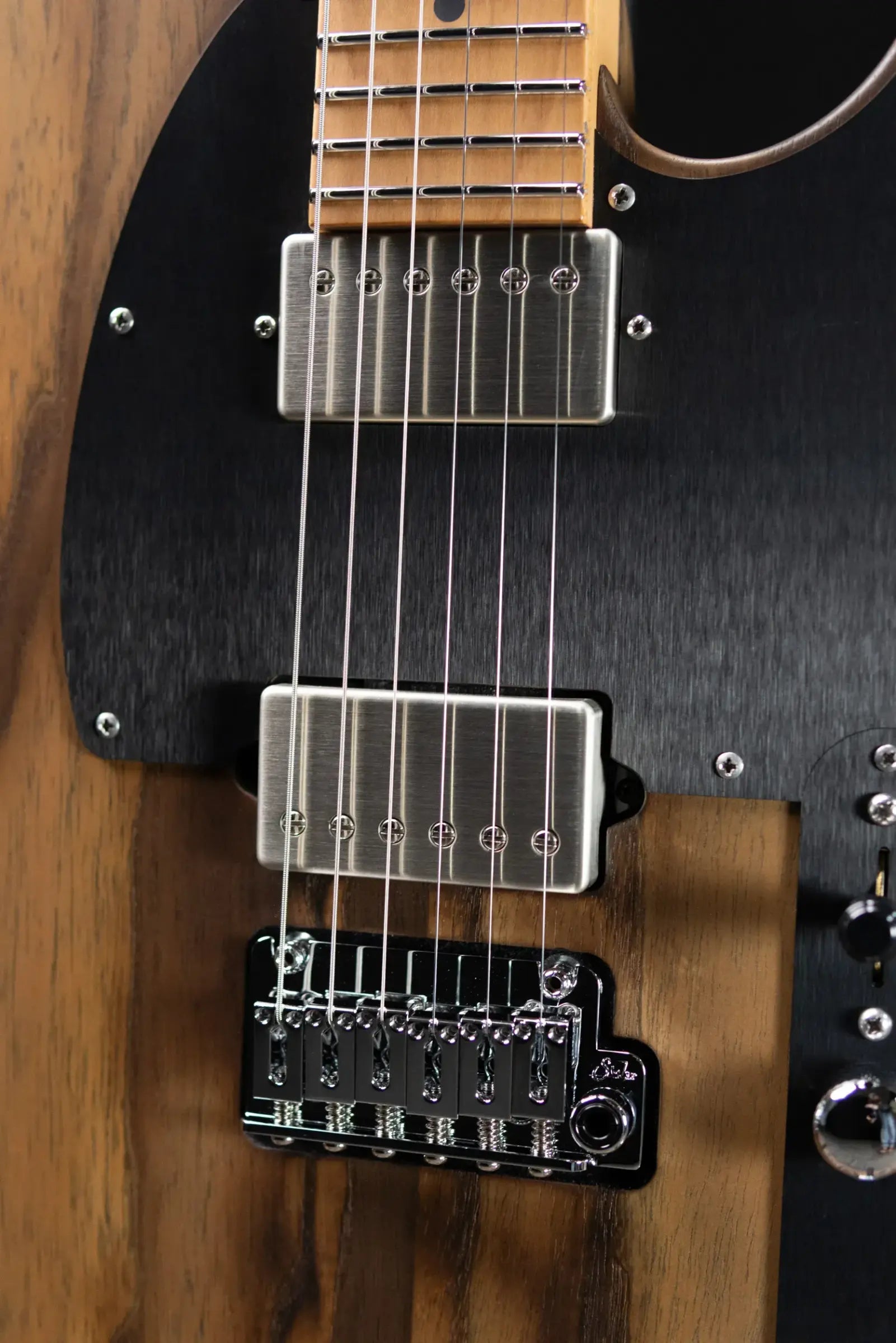 Suhr Andy Wood Signature Series Modern T HH Electric Guitar - Whiskey Barrel with Gig Bag